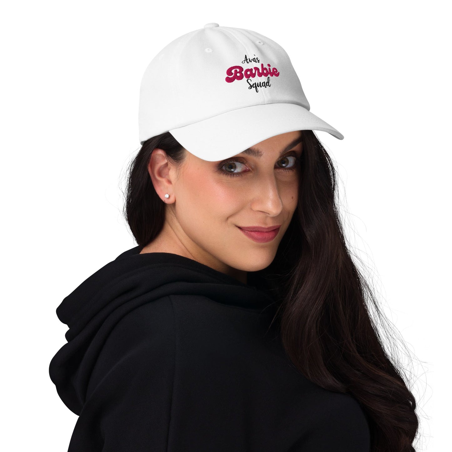 Barbie Squad Cap – Pink Embroidered Hen Party Baseball Hat, Barbiecore Bride Tribe, Bridesmaid Accessory UK & Ireland - FunPrint4You