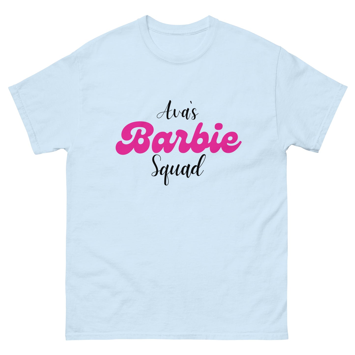 Barbie Squad T‑Shirt – Barbiecore Friends Party Tee, Hen Do Outfit, Girls Trip Matching Tee, Bachelorette Squad UK & Ireland - FunPrint4You