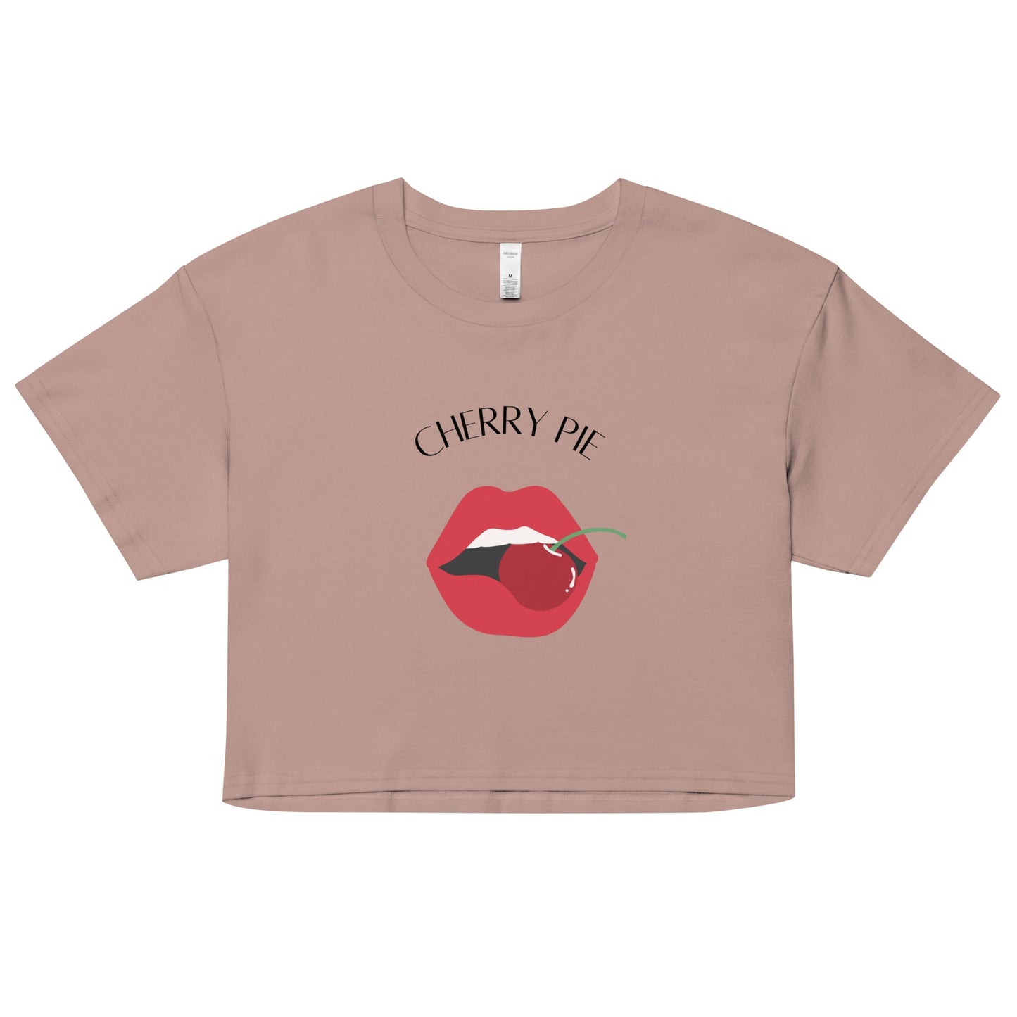 Cherry Pie Cropped T-Shirt – Bold Festival Fit UK/Ireland - FunPrint4You
