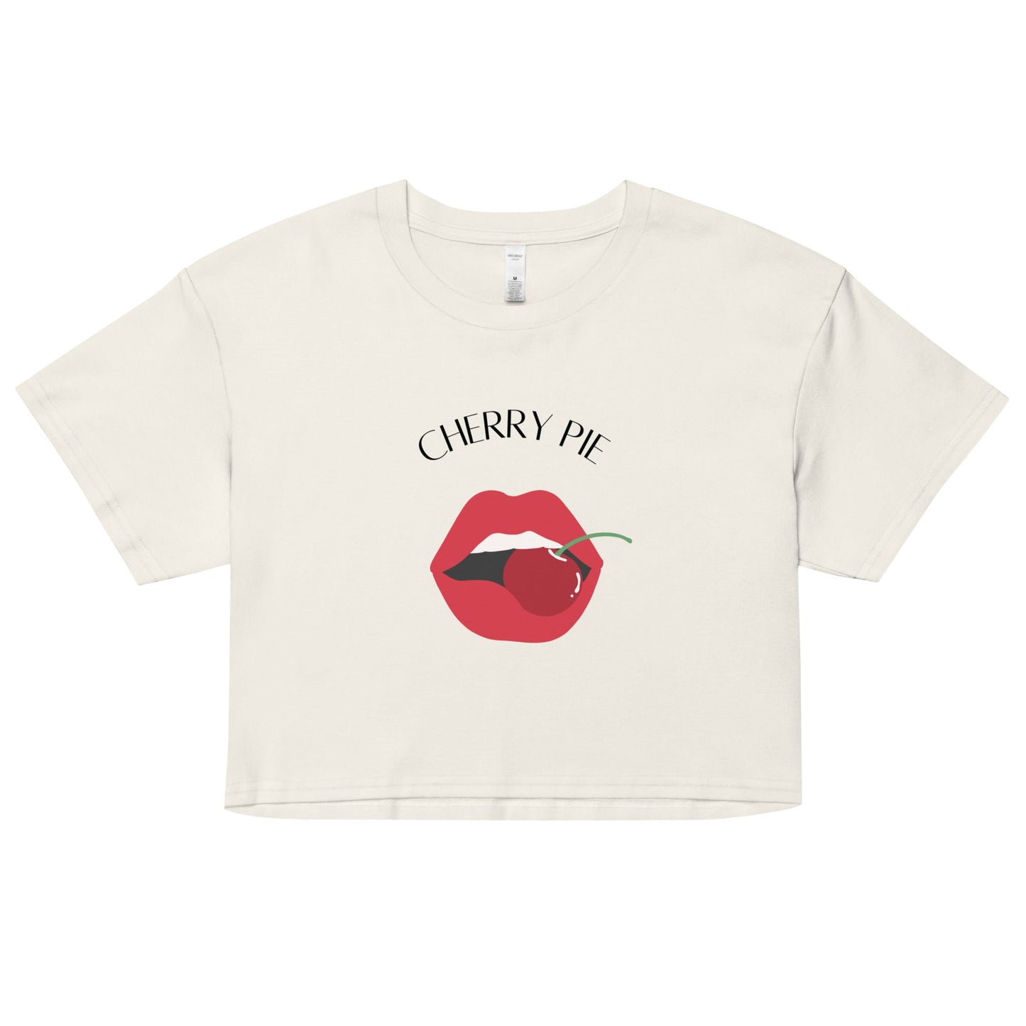 Cherry Pie Cropped T-Shirt – Bold Festival Fit UK/Ireland - FunPrint4You