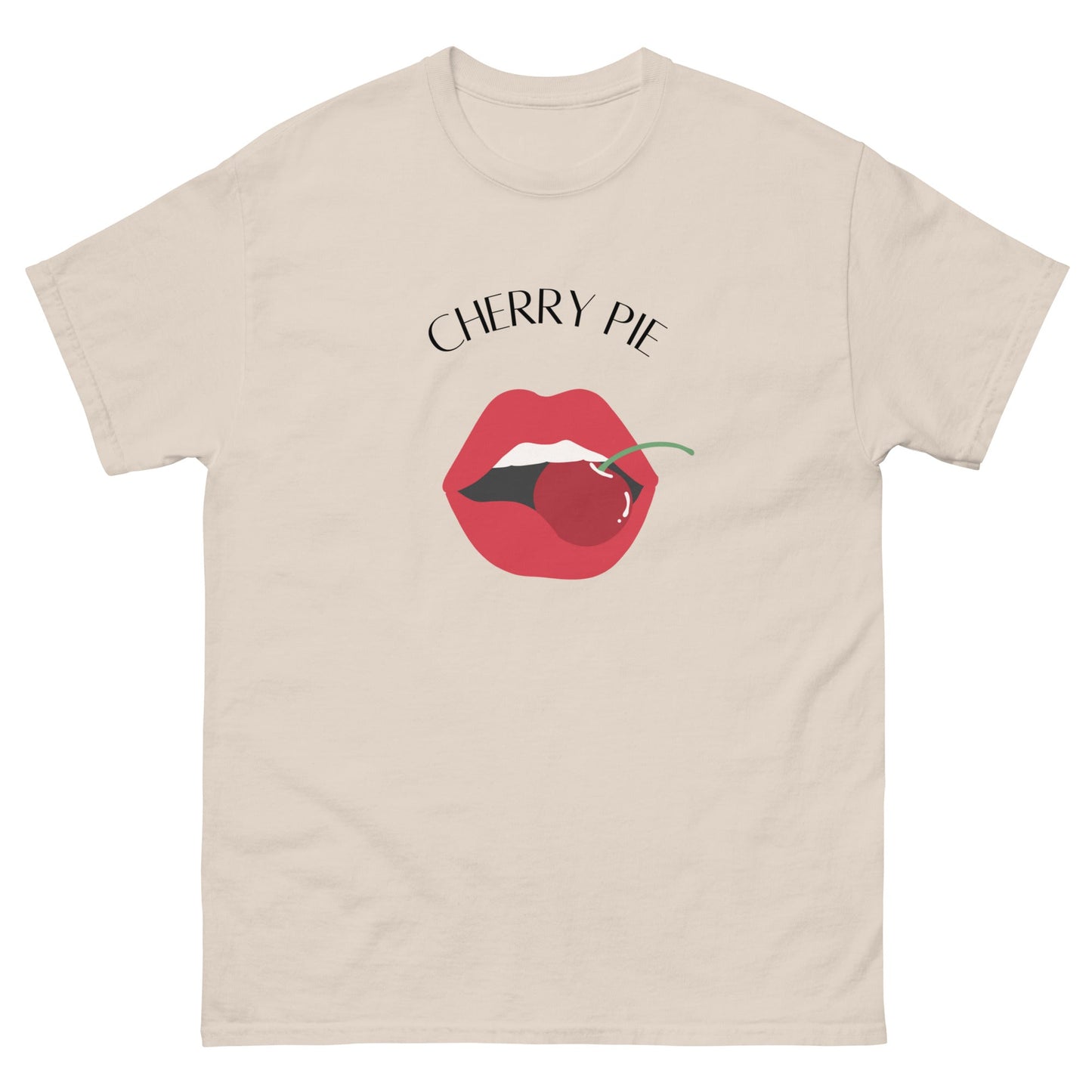 Cherry Pie Lips T-Shirt – Fun Festival Graphic Tee UK/Ireland - FunPrint4You