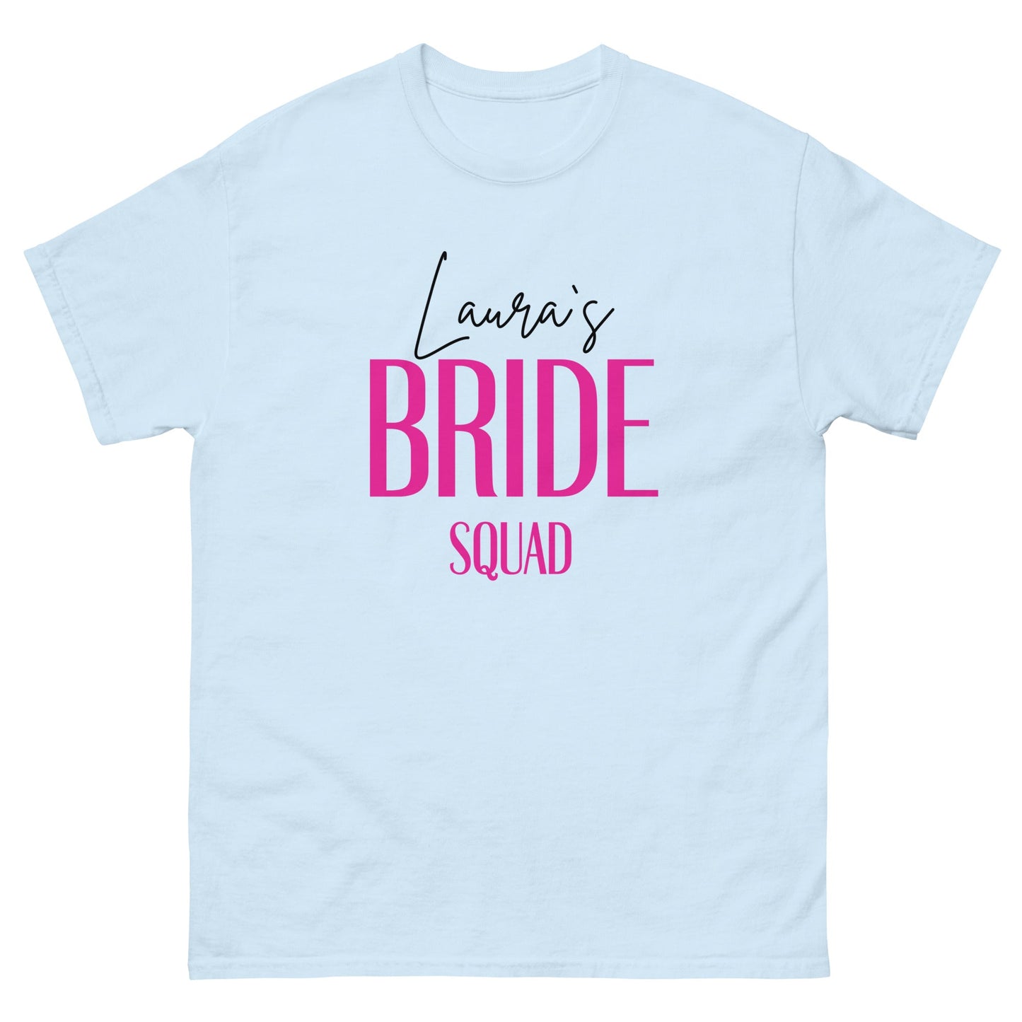 Custom Bride Squad T-Shirts – Personalised Hen Party Tees UK & Ireland - FunPrint4You