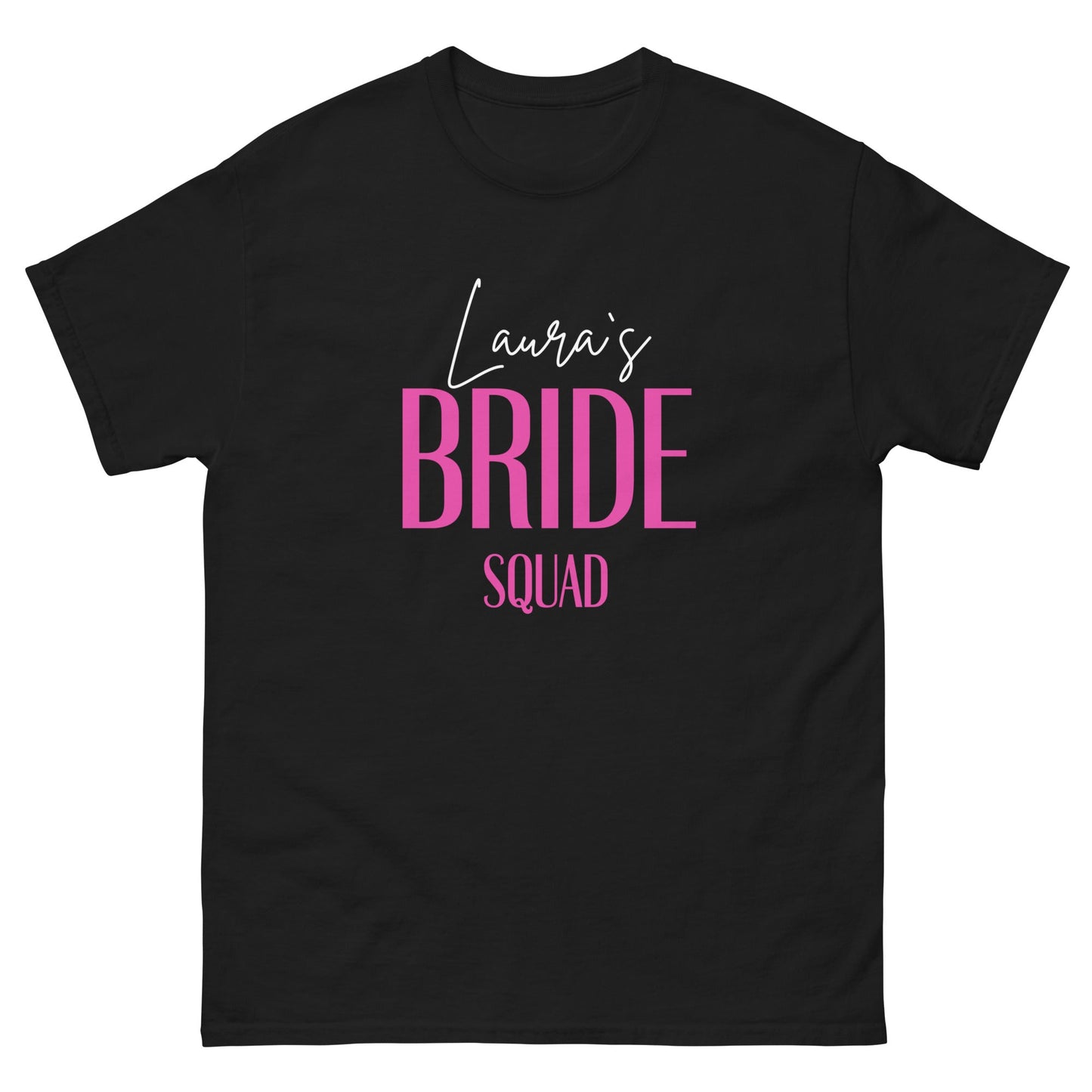 Custom Bride Squad Tee – Personalized Hen Party T-Shirt - FunPrint4You