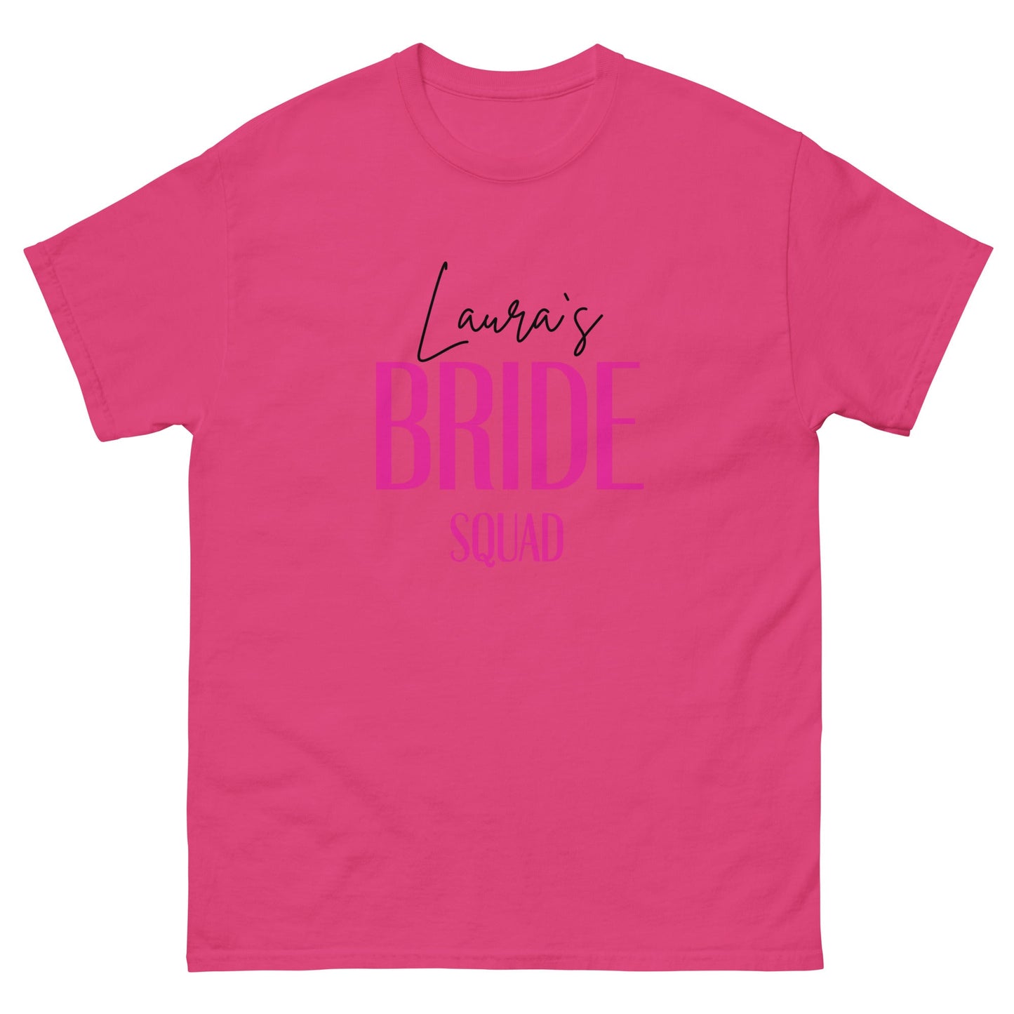Custom Bride Squad Tee – Personalized Hen Party T-Shirt - FunPrint4You