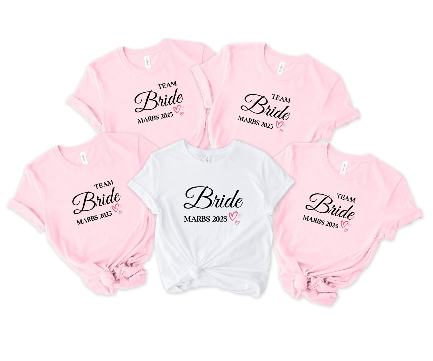 Custom Team Bride Ibiza 2025 T‑Shirt – Personalised Hen Party Tee, Bridesmaid Ibiza Outfit UK & Ireland - FunPrint4You
