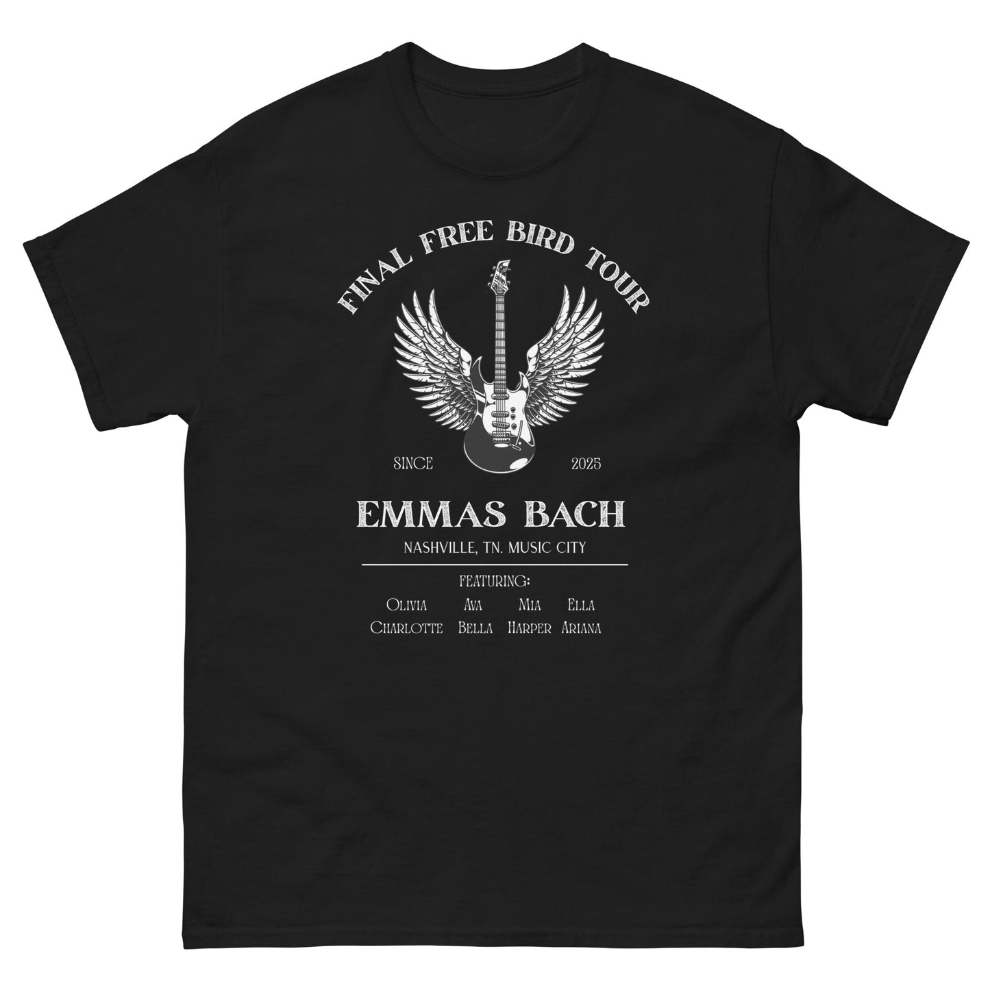 Free Bird Tour Tee – Rock Bride Hen Party Shirt - FunPrint4You