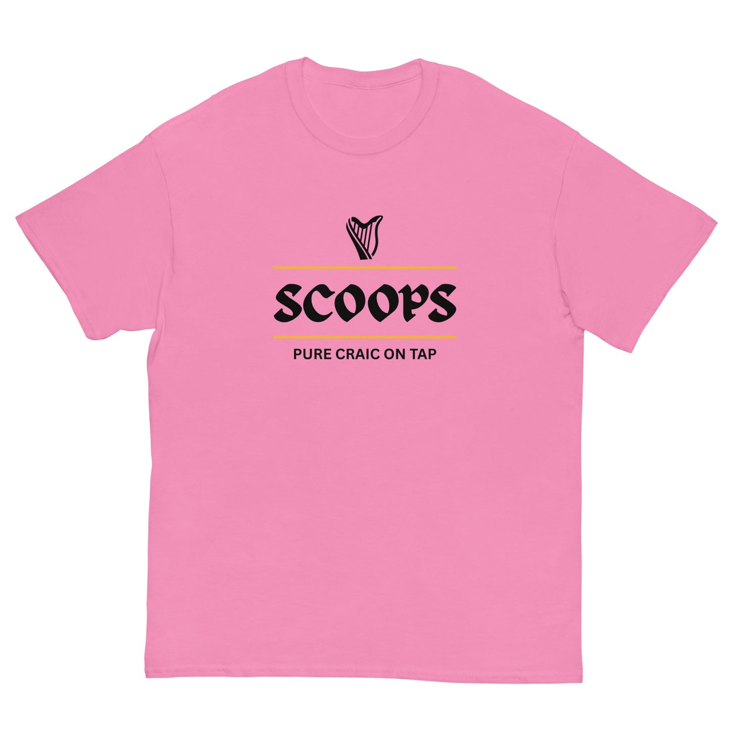 Funny Irish Scoops T-Shirt | Pure Craic on Tap Drinking Tee - FunPrint4You