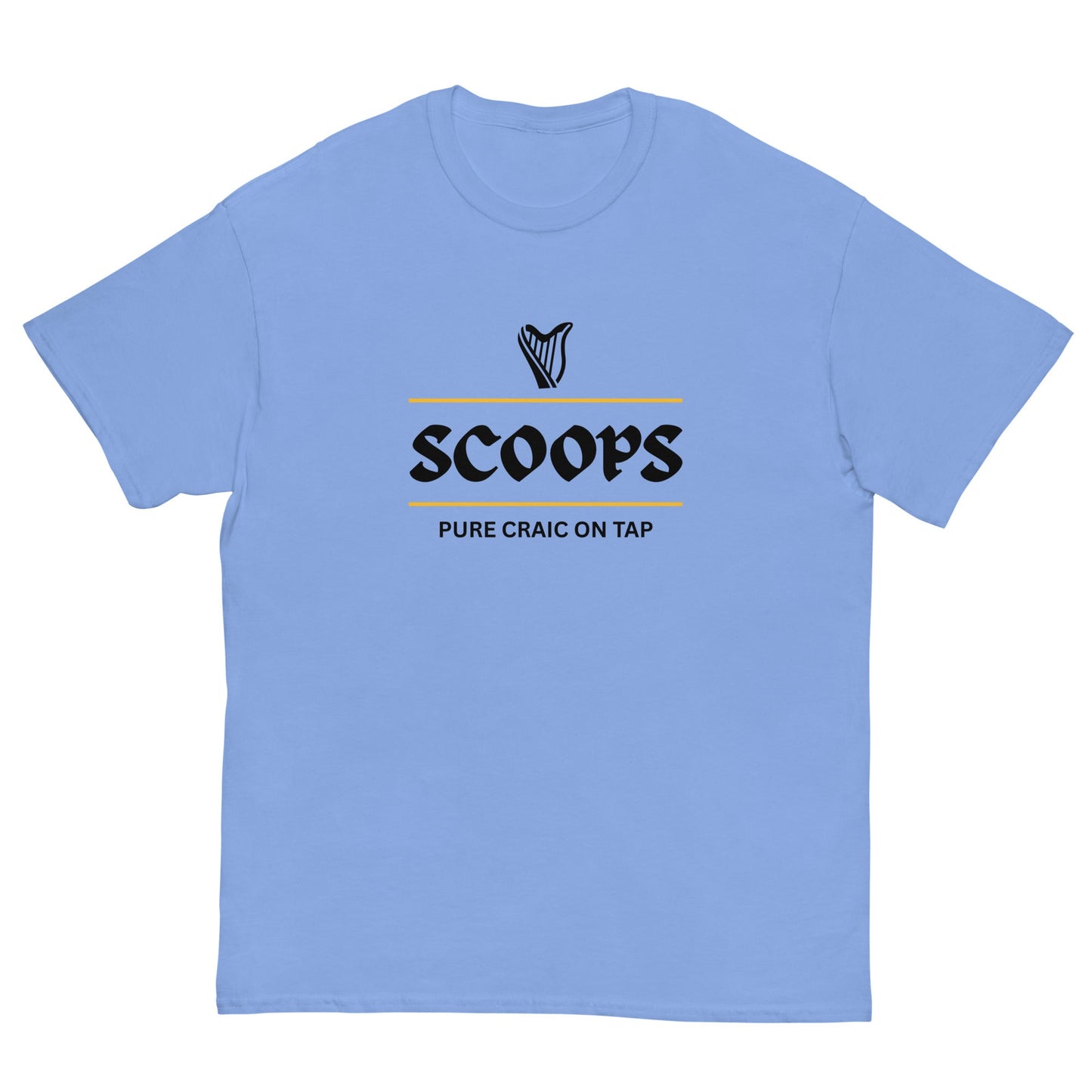 Funny Irish Scoops T-Shirt | Pure Craic on Tap Drinking Tee - FunPrint4You