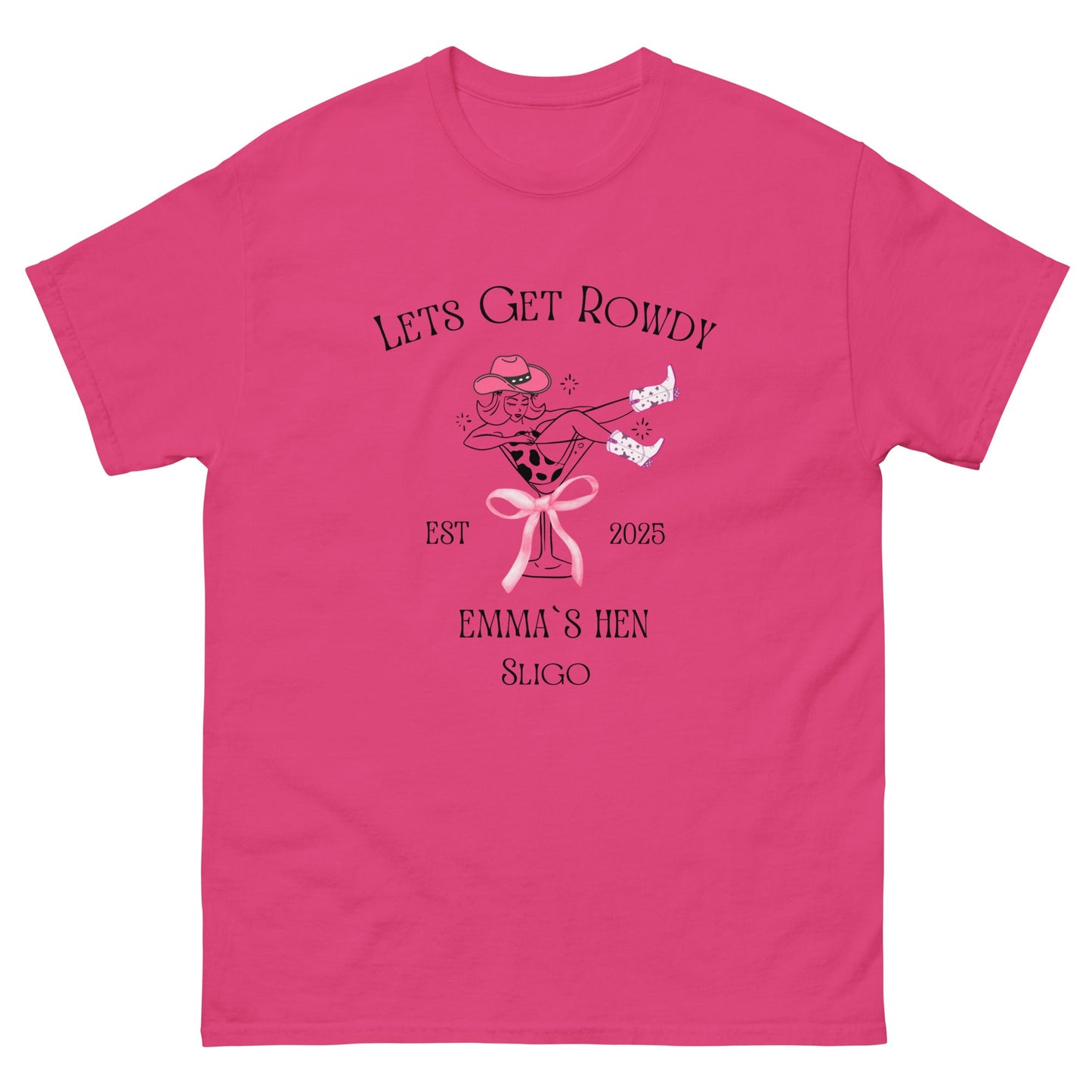 Let’s Get Rowdy Tee – Fun Hen Party Girls Night Shirt - FunPrint4You