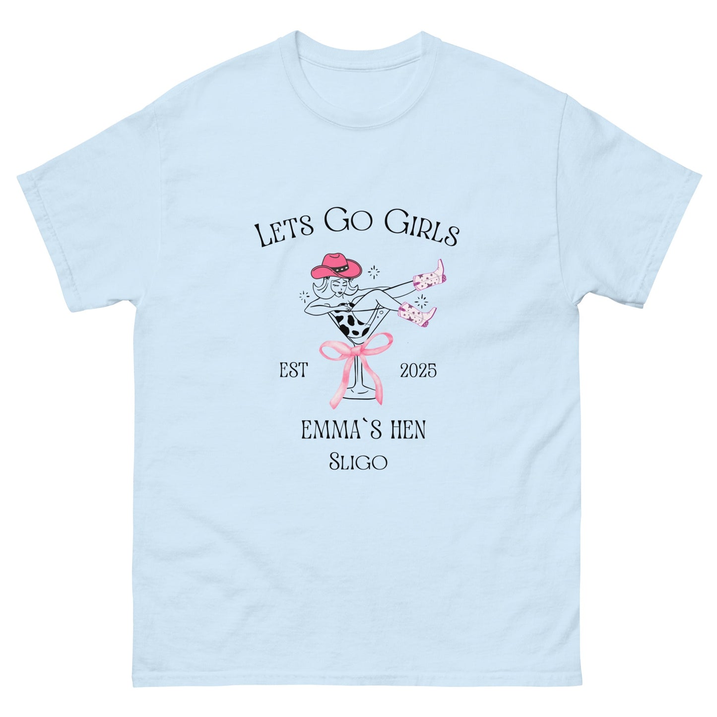 Let’s Go Girls! Custom Hen Party T-Shirt – Personalised Tee UK - FunPrint4You