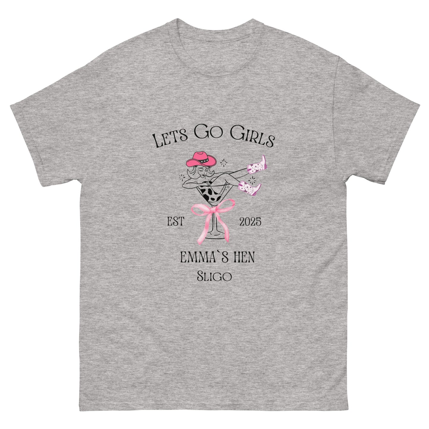 Let’s Go Girls! Custom Hen Party T-Shirt – Personalised Tee UK - FunPrint4You