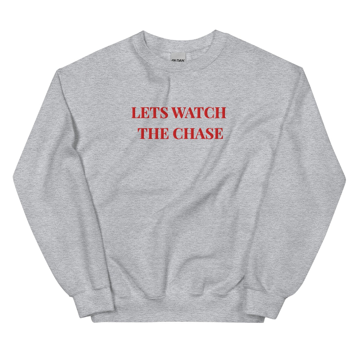 Let’s Watch The Chase Sweatshirt – After Life Quote Jumper - FunPrint4You