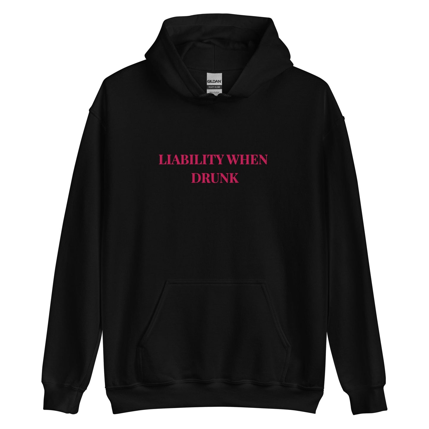 Liability When Drunk Embroidered Hoodie – Funny Girls Trip Sweatshirt UK & Ireland - FunPrint4You