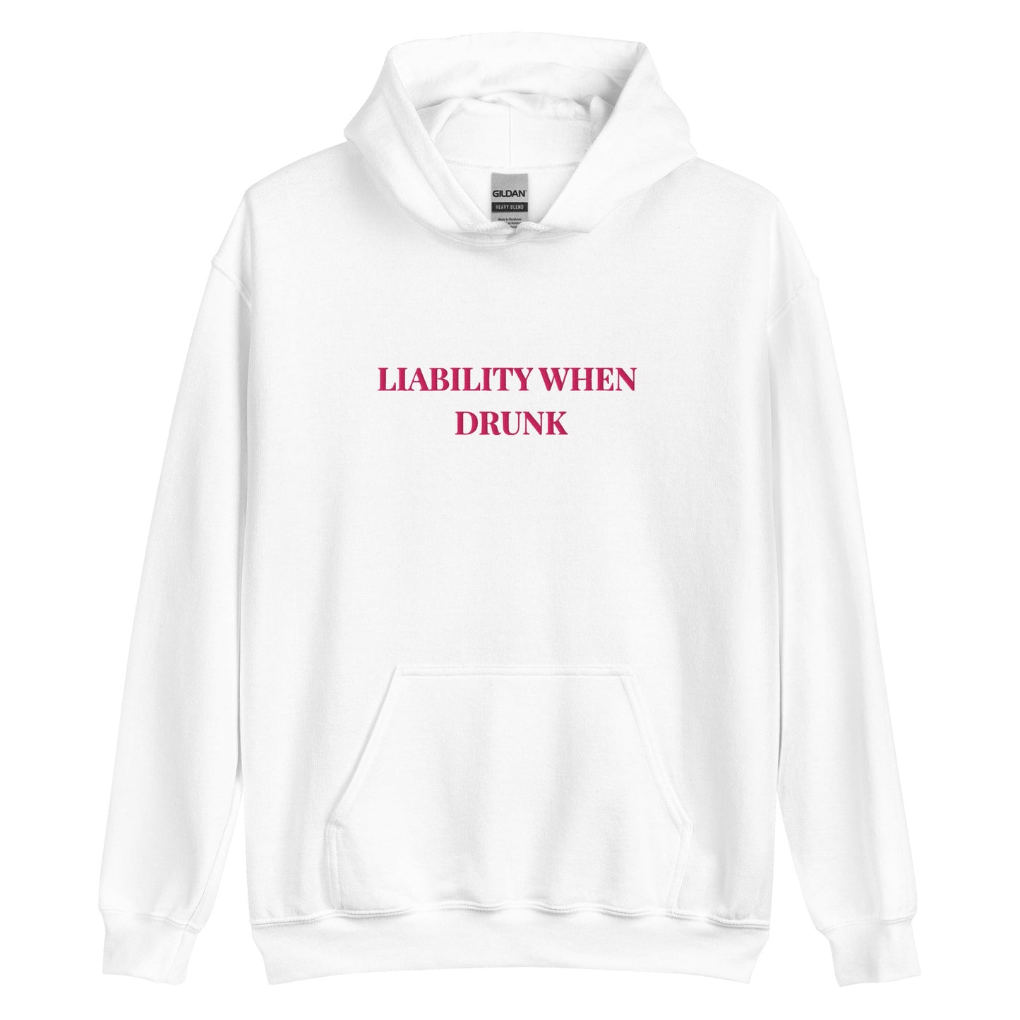 Liability When Drunk Embroidered Hoodie – Funny Girls Trip Sweatshirt UK & Ireland - FunPrint4You