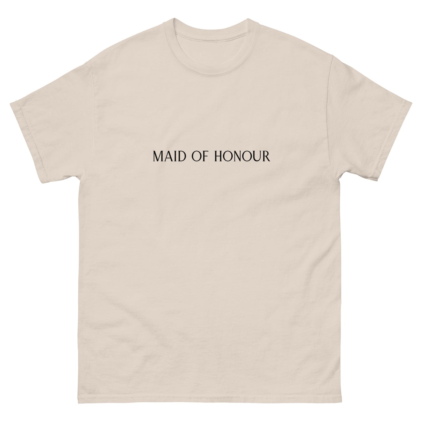 Maid of Honour T-Shirt | Bridal Party Gift | Bridesmaid Proposal Shirt | Wedding Morning Outfit | Hen Party Tee - FunPrint4You