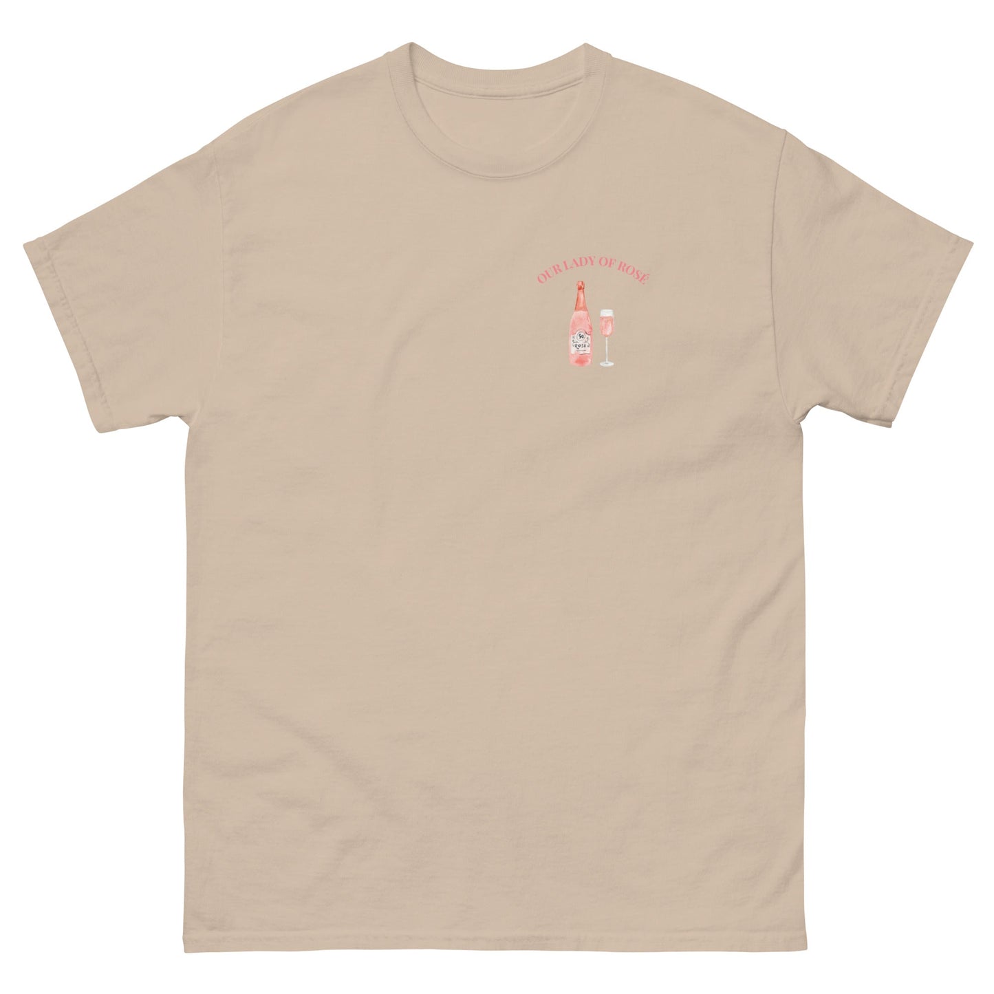 Our Lady of Rosé T-Shirt – Funny Wine Lover Tee - FunPrint4You