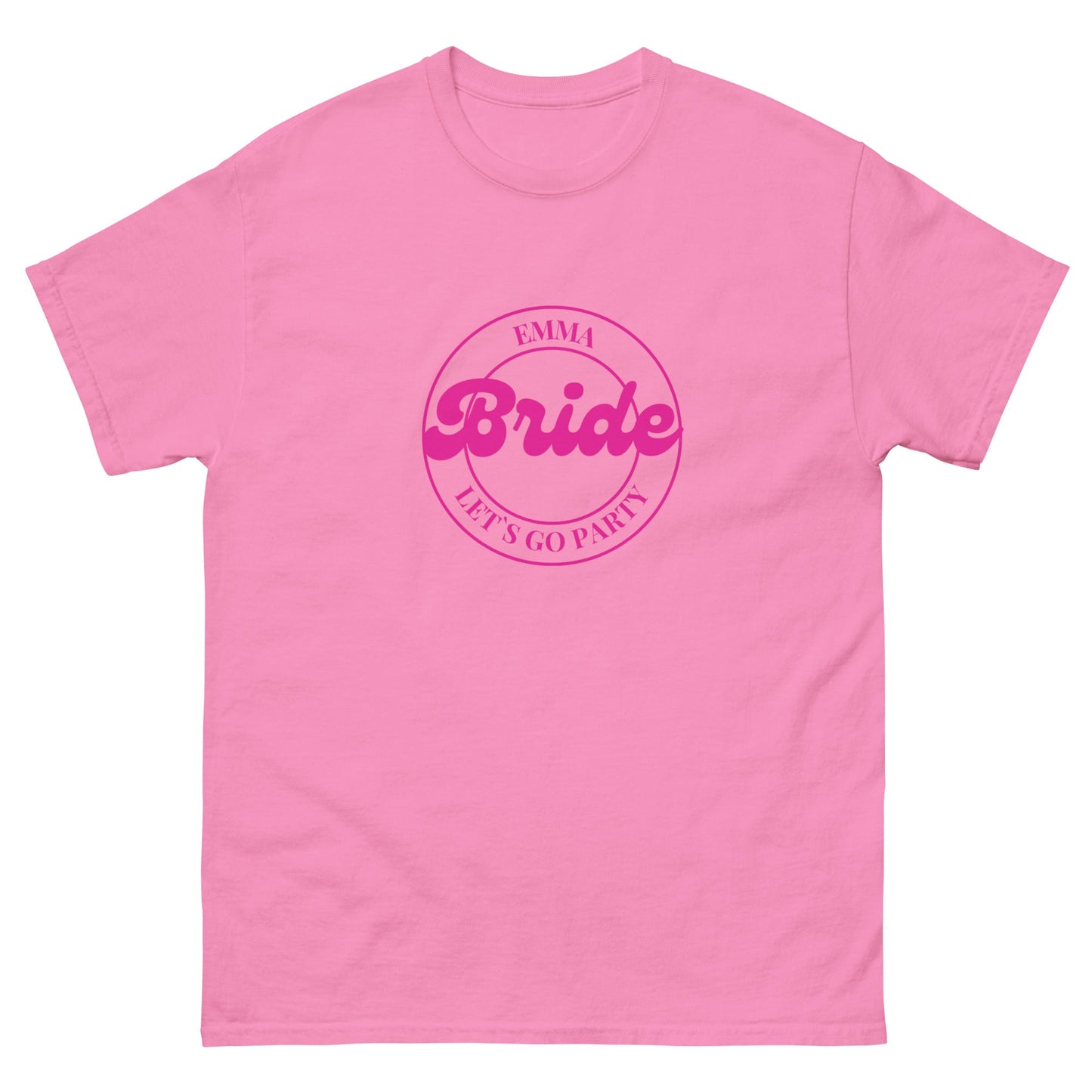 Party Babe Unisex T‑Shirt – Barbiecore Birthday Tee, Girls Trip Outfit, Birthday Squad Matching Tee UK & Ireland - FunPrint4You