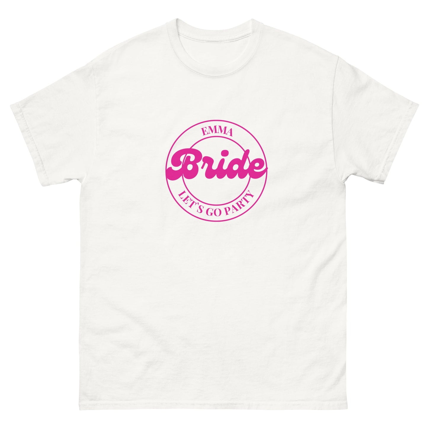 Party Babe Unisex T‑Shirt – Barbiecore Birthday Tee, Girls Trip Outfit, Birthday Squad Matching Tee UK & Ireland - FunPrint4You