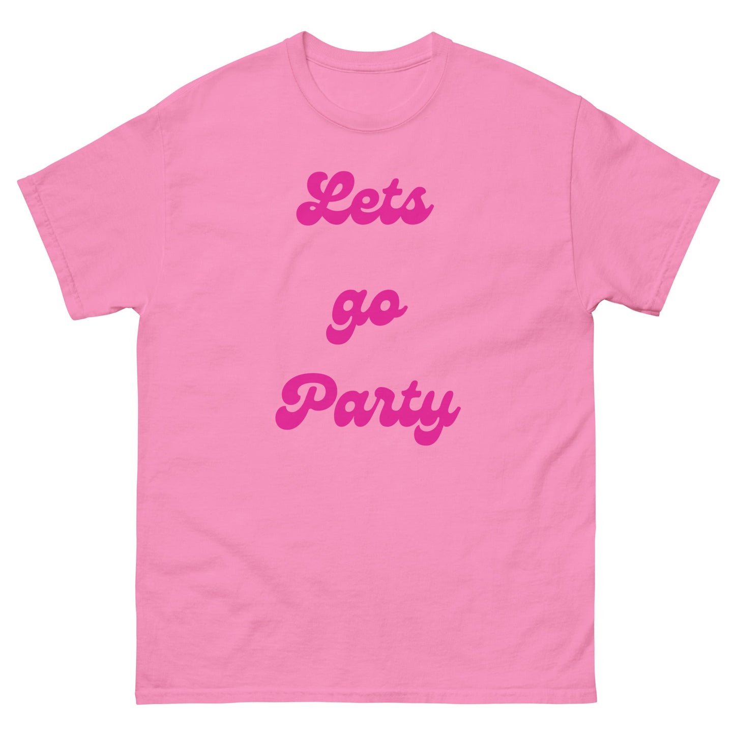 Party Vibes T‑Shirt – Barbiecore Hen Party Tee, Girls Trip Matching Tee, Bridal Squad Top UK & Ireland - FunPrint4You
