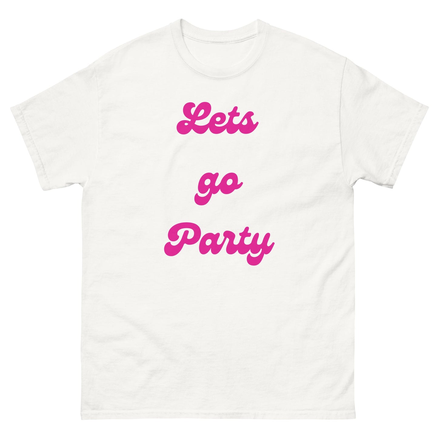 Party Vibes T‑Shirt – Barbiecore Hen Party Tee, Girls Trip Matching Tee, Bridal Squad Top UK & Ireland - FunPrint4You
