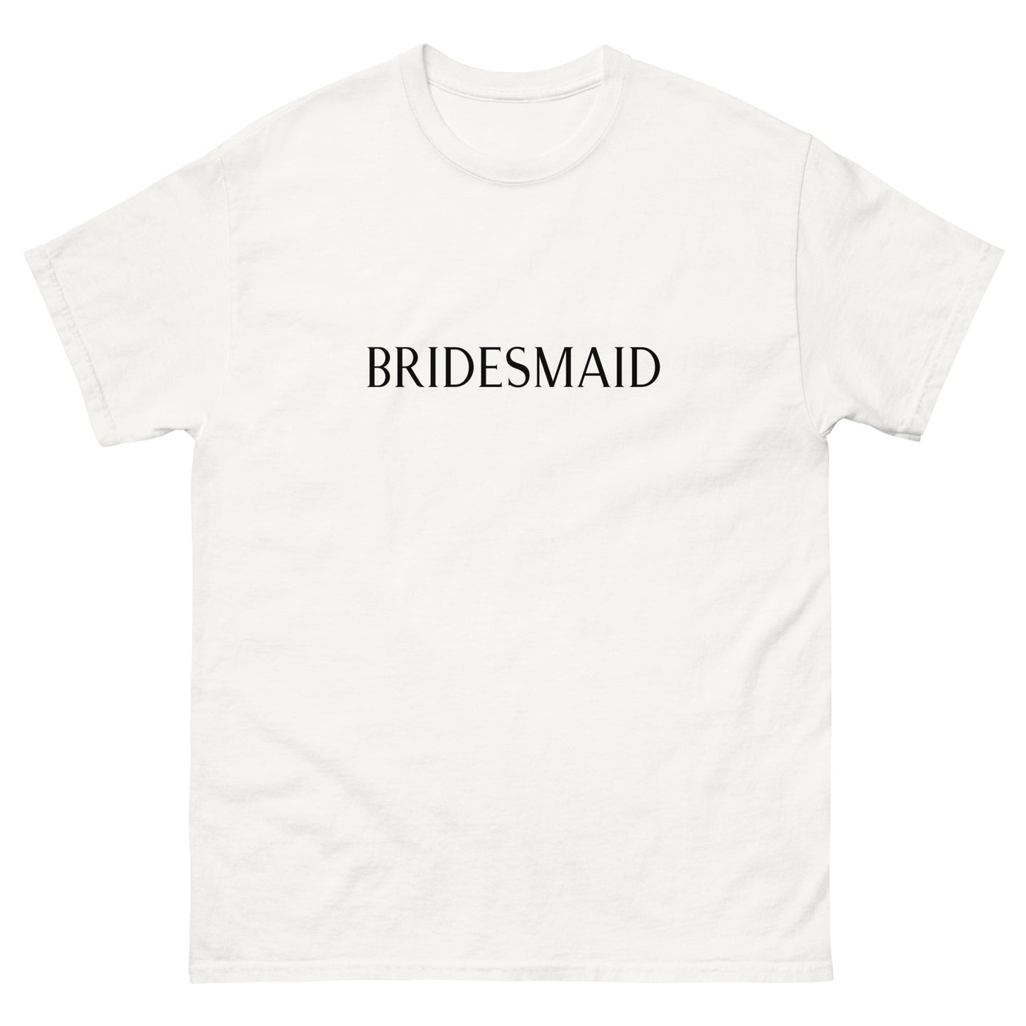 Personalised Bridesmaid T-Shirt | Custom Hen Party Tee | Wedding Morning Outfit | Bridal Party Gift with Name | UK & Ireland - FunPrint4You