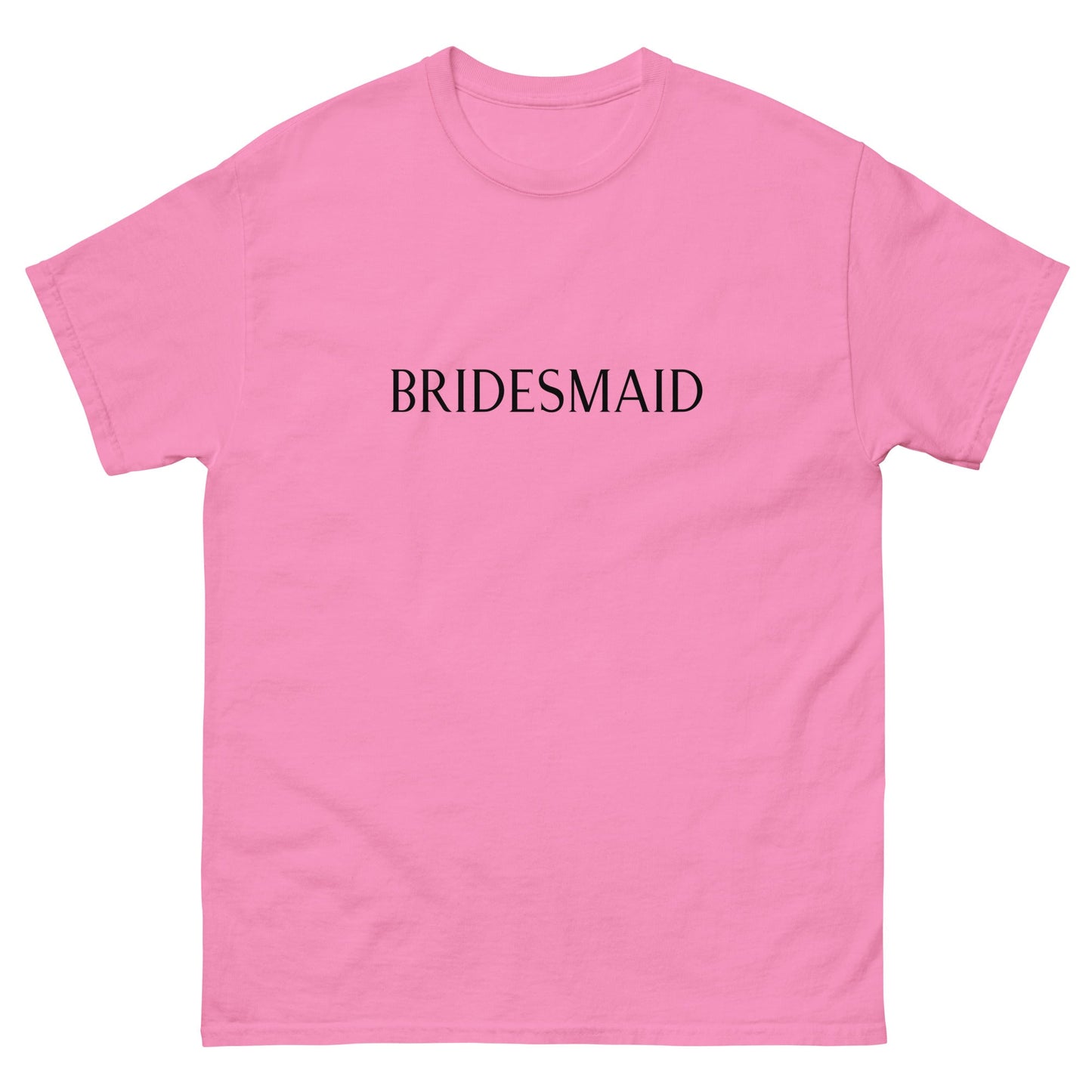 Personalised Bridesmaid T-Shirt | Custom Hen Party Tee | Wedding Morning Outfit | Bridal Party Gift with Name | UK & Ireland - FunPrint4You