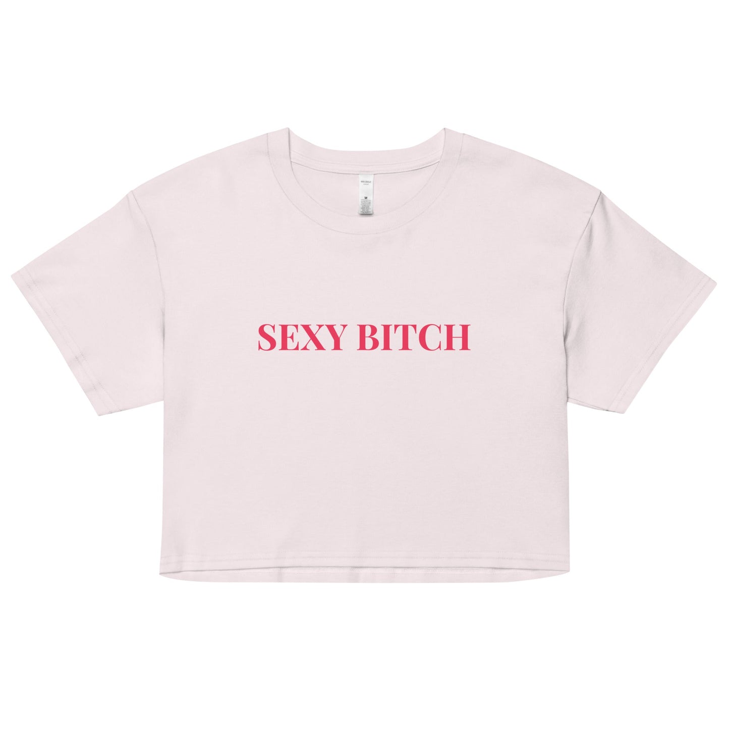 Sexy Bitch Crop Top – Bold Fitted Slogan Tee for Girls’ Nights Out UK & Ireland - FunPrint4You
