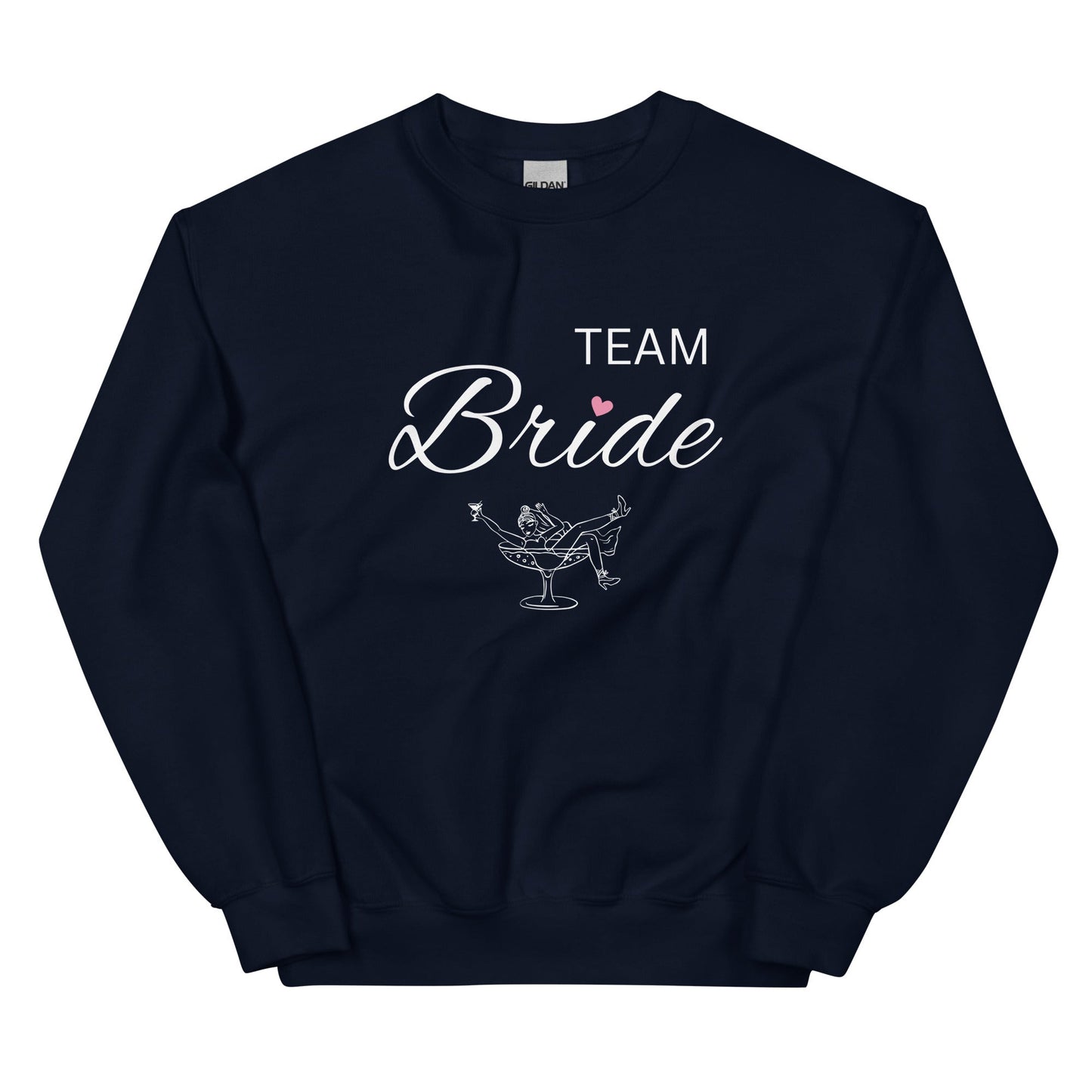 Team Bride Hen Party Sweatshirt – Grey Cosy Edition UK/Ireland - FunPrint4You