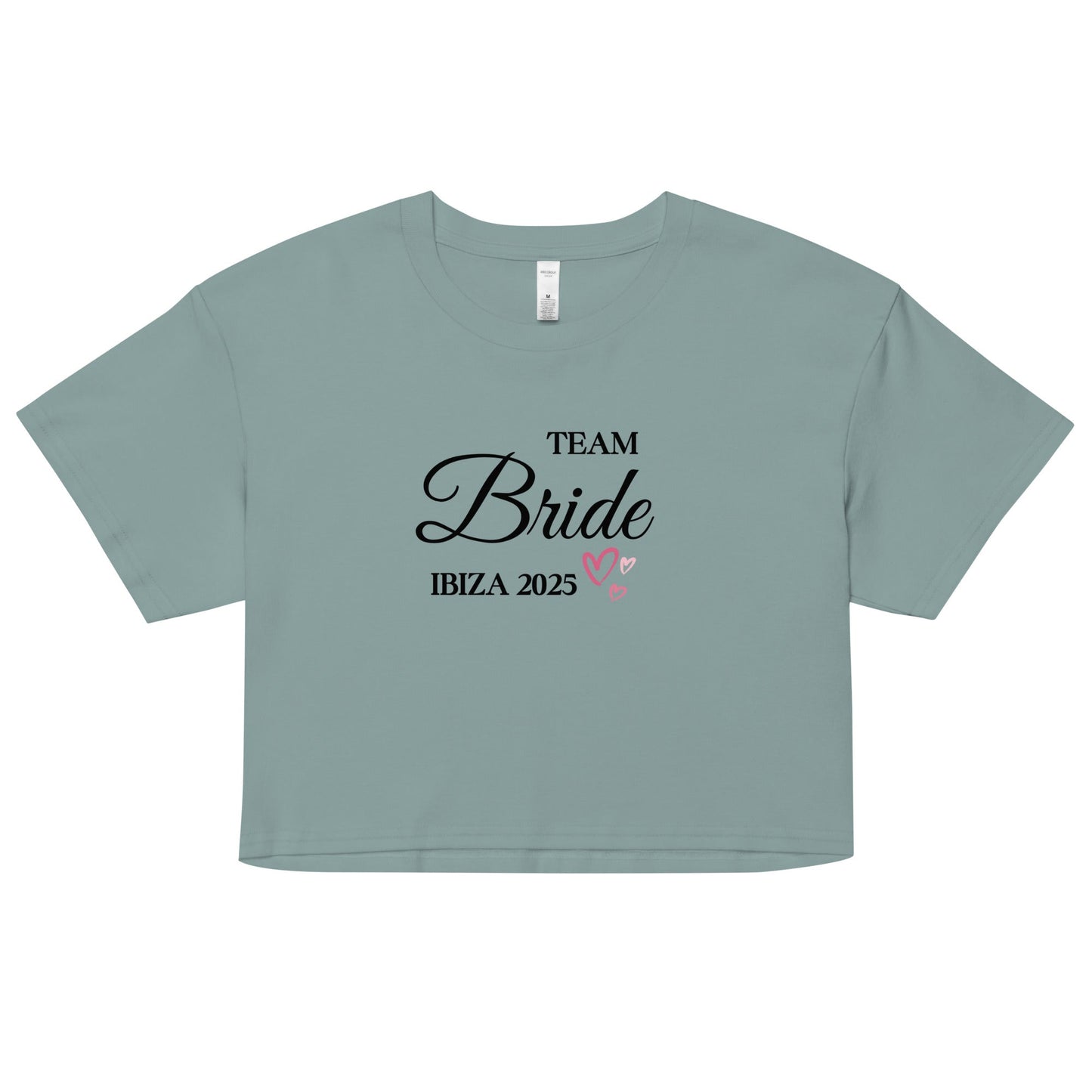 Team Bride Ibiza 2025 Women’s Baby Tee – Cute Bachelorette Party Shirt, Hen Do Outfit UK & Ireland - FunPrint4You