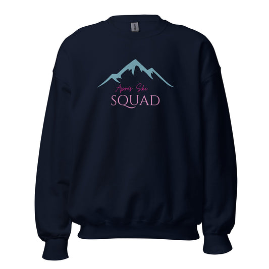 Après Ski Squad Navy Sweatshirt – Cosy Winter Hen Party Jumper - FunPrint4You