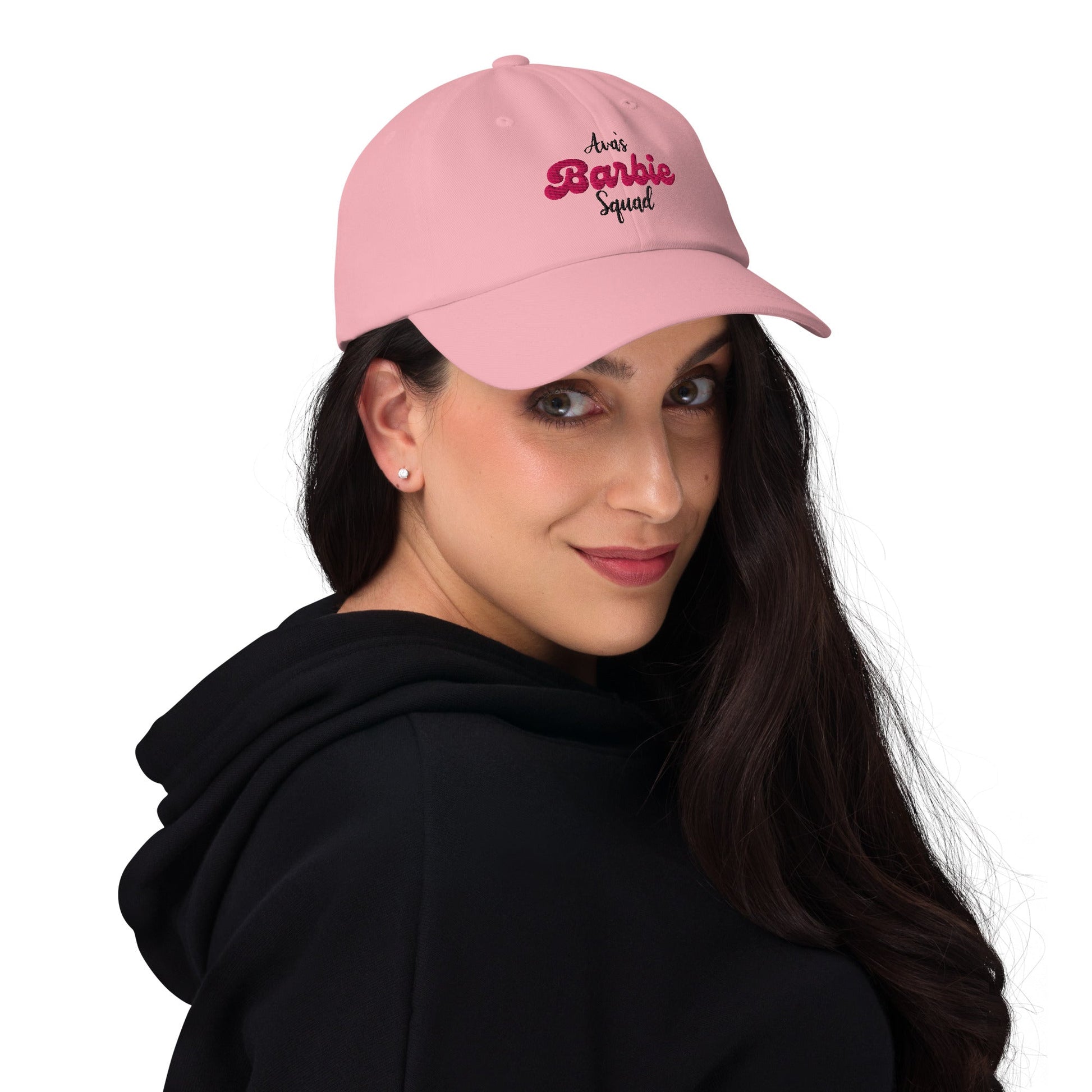 Barbie Squad Cap – Pink Embroidered Hen Party Baseball Hat, Barbiecore Bride Tribe, Bridesmaid Accessory UK & Ireland - FunPrint4You