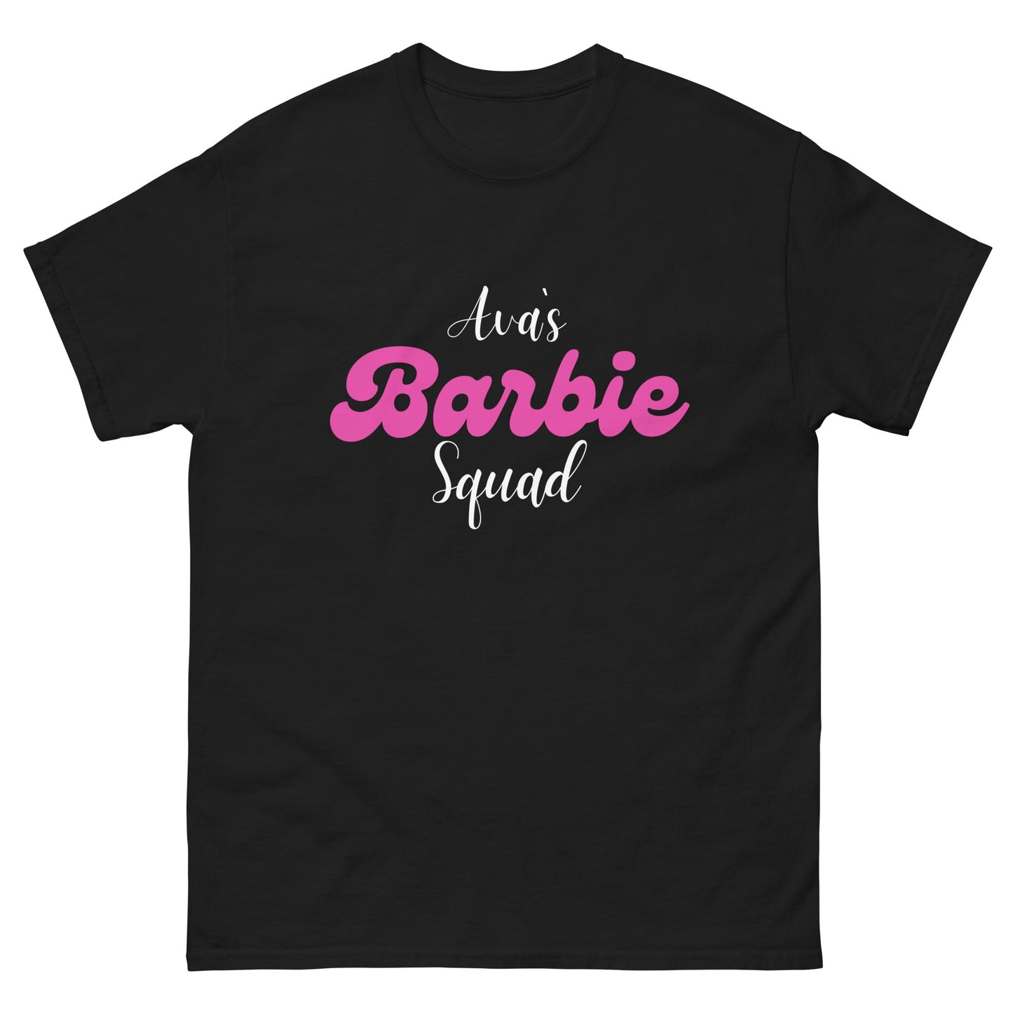 Barbie Squad T‑Shirt – Barbiecore Friends Party Tee, Hen Do Outfit, Girls Trip Matching Tee, Bachelorette Squad UK & Ireland - FunPrint4You