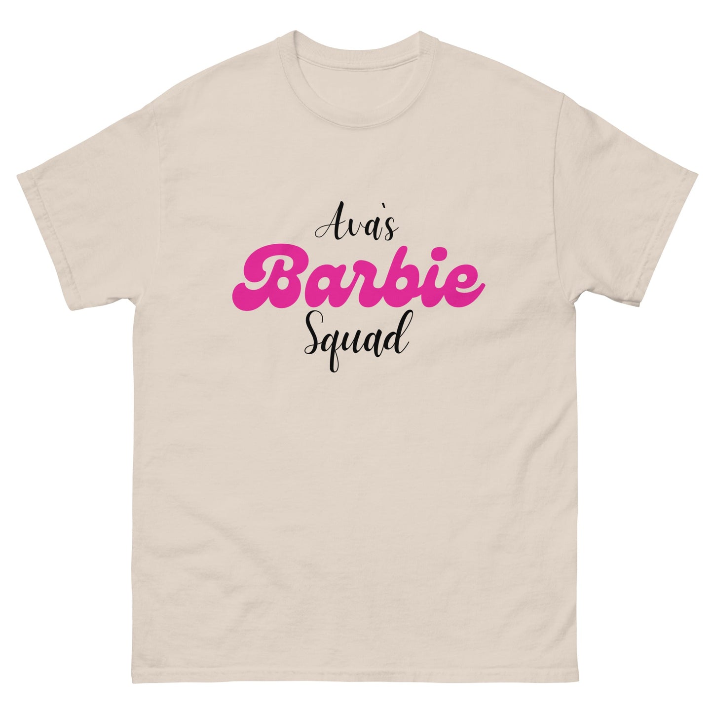 Barbie Squad T‑Shirt – Barbiecore Friends Party Tee, Hen Do Outfit, Girls Trip Matching Tee, Bachelorette Squad UK & Ireland - FunPrint4You