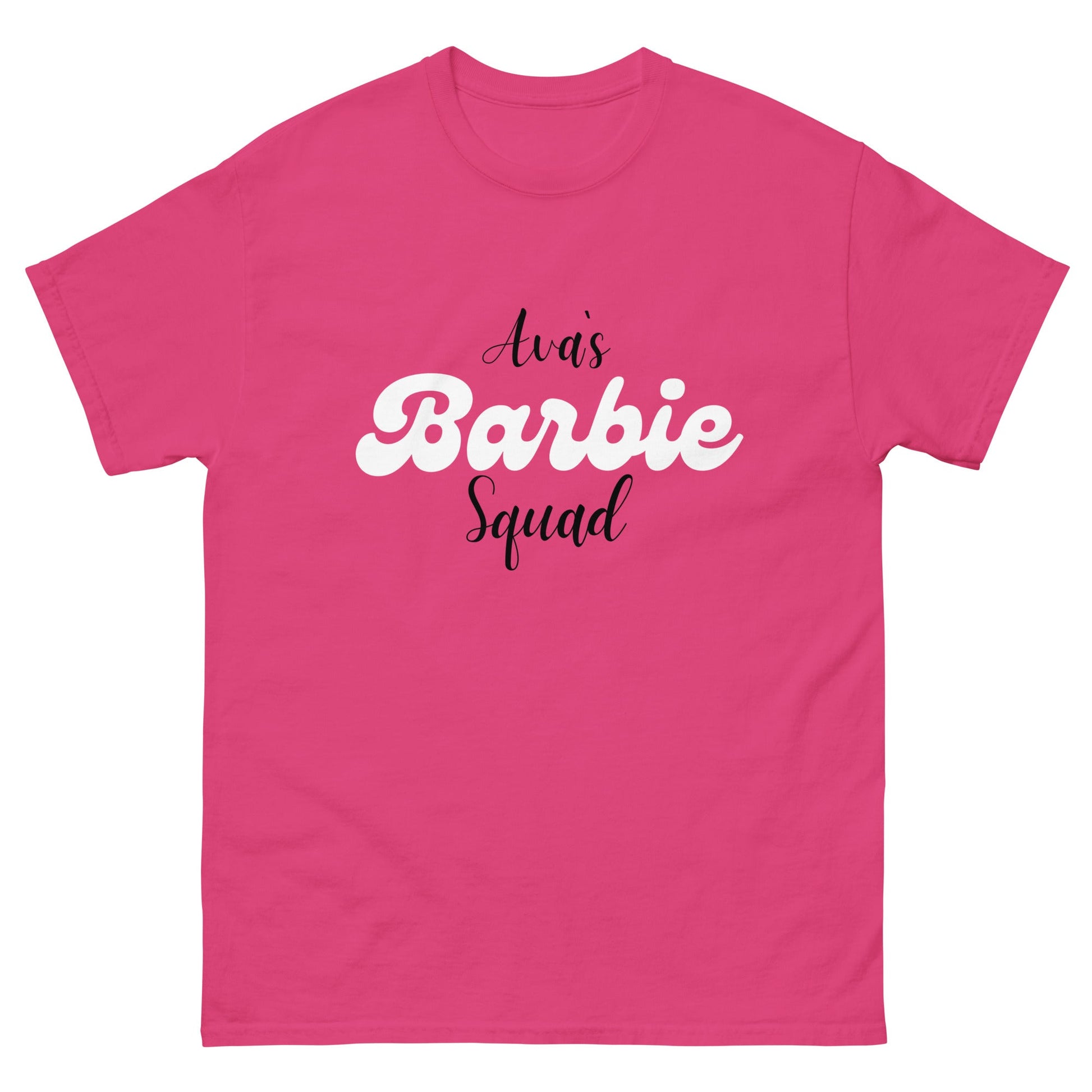 Barbie Squad T‑Shirt – Barbiecore Friends Party Tee, Hen Do Outfit, Girls Trip Matching Tee, Bachelorette Squad UK & Ireland - FunPrint4You