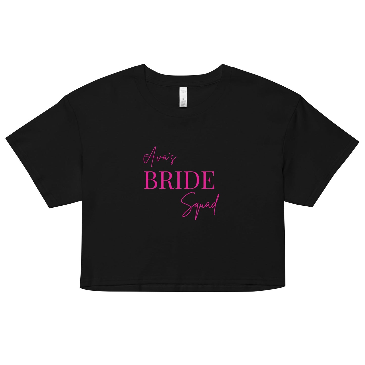 Bride Squad Women’s Baby Tee – Cute Bachelorette Party Shirt, Bridal Celebration Top, Bridal Shower Gift UK & Ireland - FunPrint4You