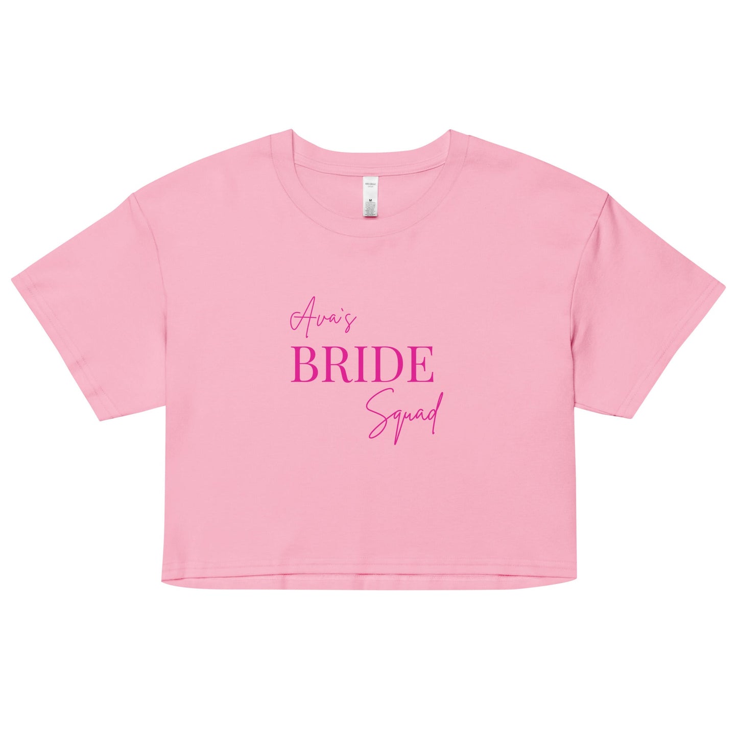Bride Squad Women’s Baby Tee – Cute Bachelorette Party Shirt, Bridal Celebration Top, Bridal Shower Gift UK & Ireland - FunPrint4You