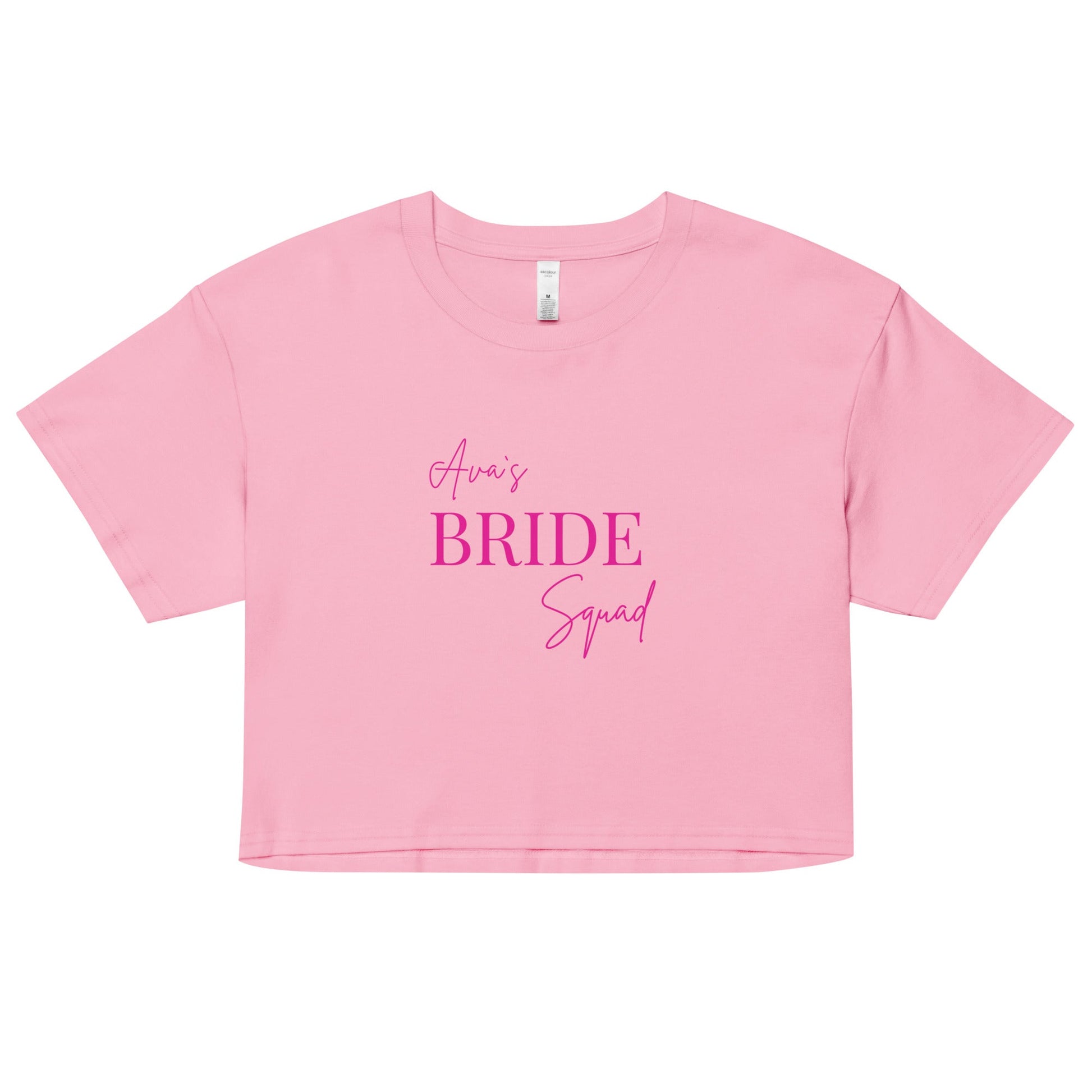 Bride Squad Women’s Baby Tee – Cute Bachelorette Party Shirt, Bridal Celebration Top, Bridal Shower Gift UK & Ireland - FunPrint4You