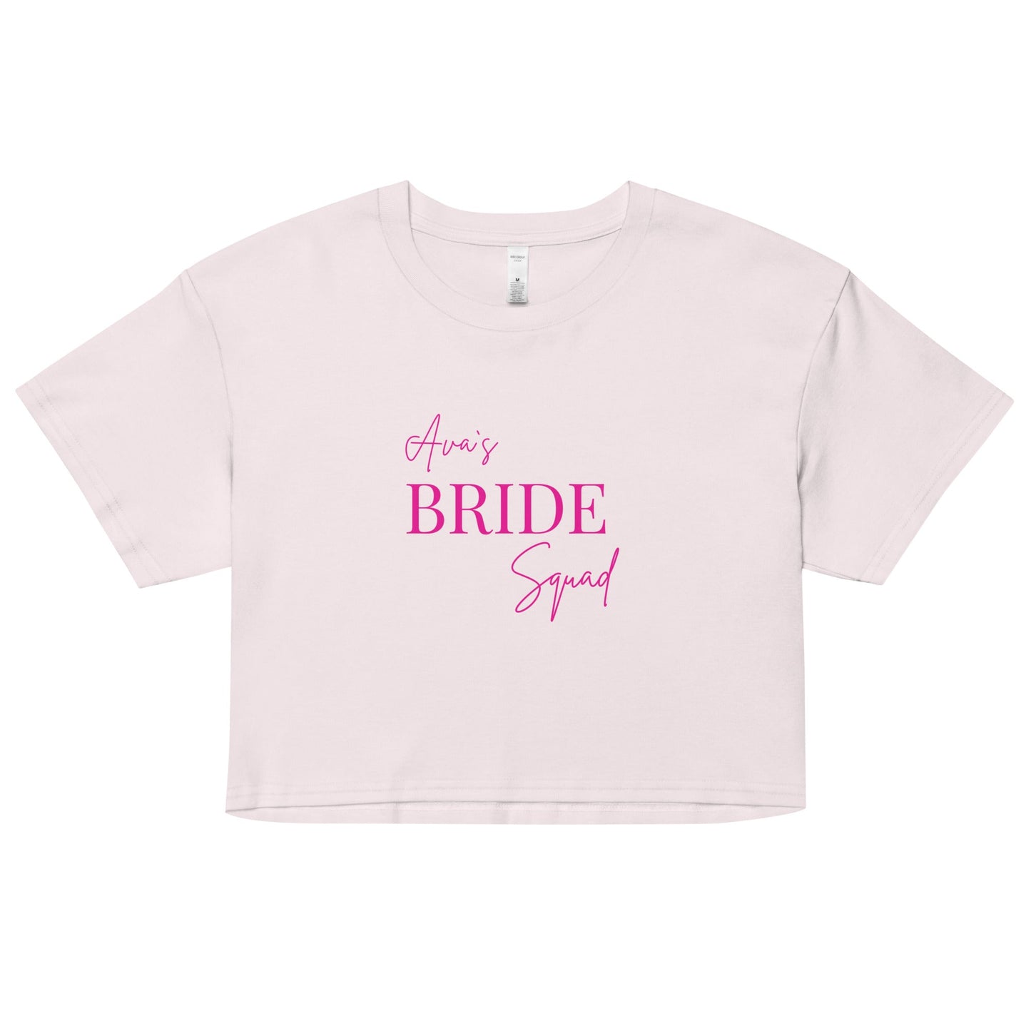 Bride Squad Women’s Baby Tee – Cute Bachelorette Party Shirt, Bridal Celebration Top, Bridal Shower Gift UK & Ireland - FunPrint4You