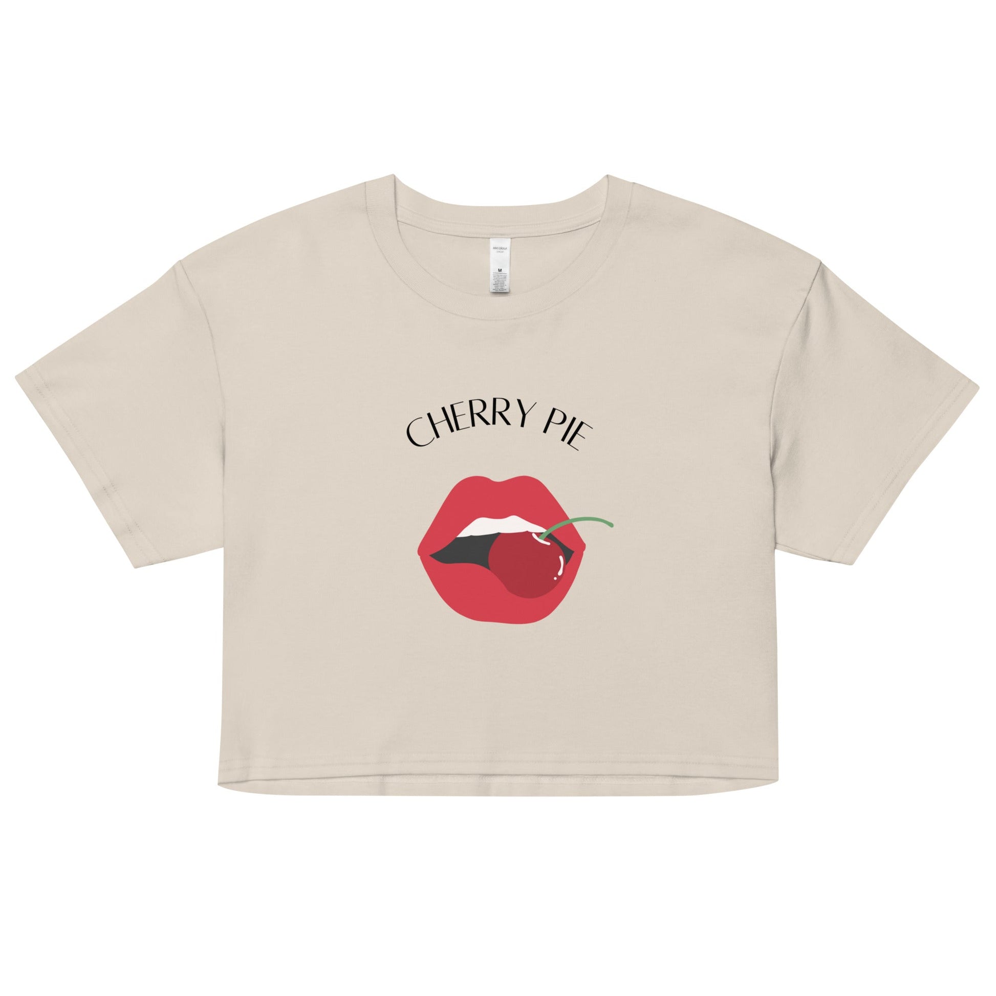Cherry Pie Cropped T-Shirt – Bold Festival Fit UK/Ireland - FunPrint4You