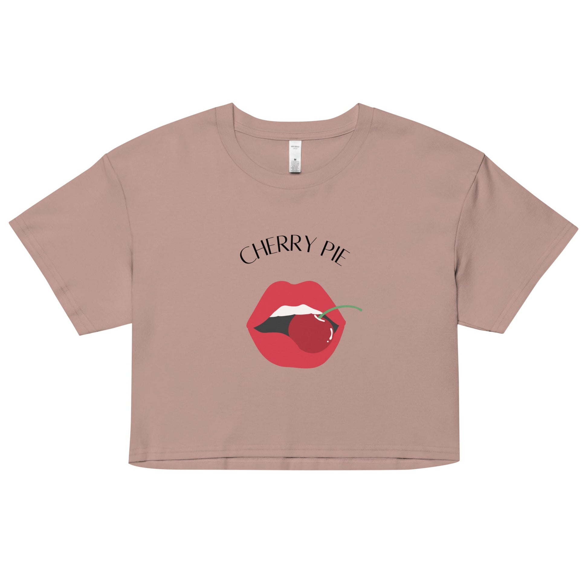 Cherry Pie Cropped T-Shirt – Bold Festival Fit UK/Ireland - FunPrint4You