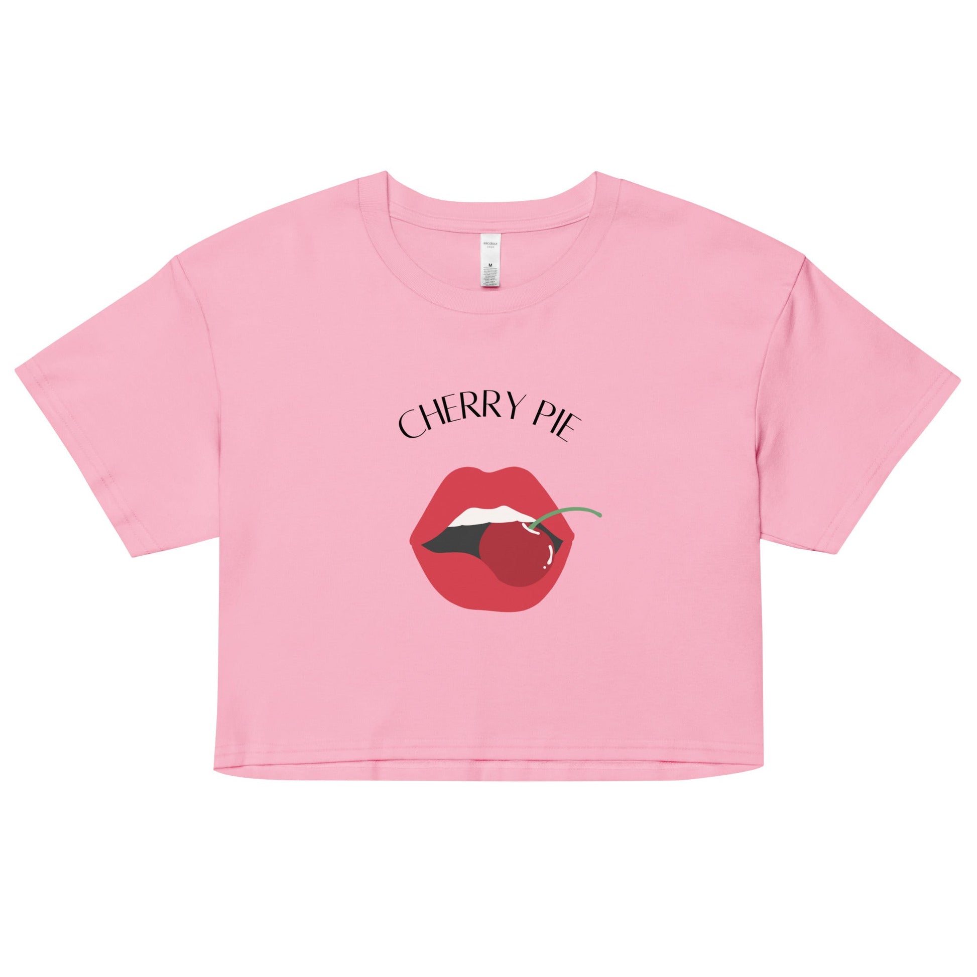 Cherry Pie Cropped T-Shirt – Bold Festival Fit UK/Ireland - FunPrint4You