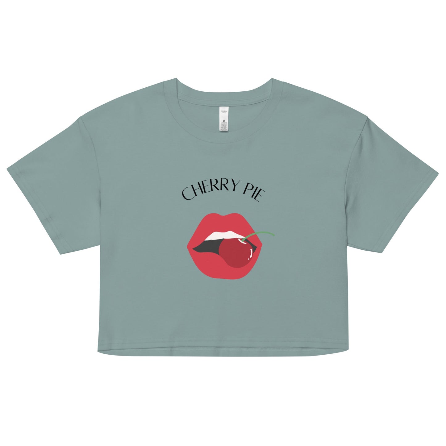 Cherry Pie Cropped T-Shirt – Bold Festival Fit UK/Ireland - FunPrint4You