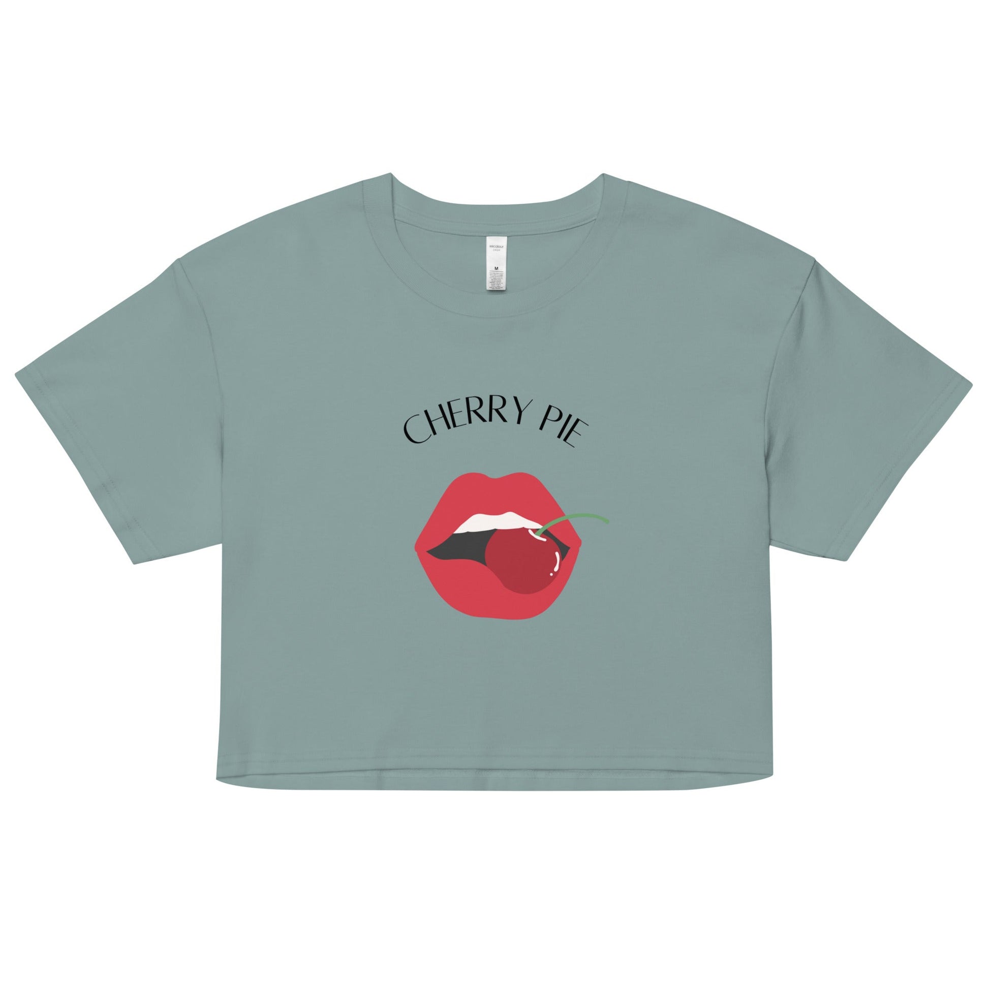 Cherry Pie Cropped T-Shirt – Bold Festival Fit UK/Ireland - FunPrint4You