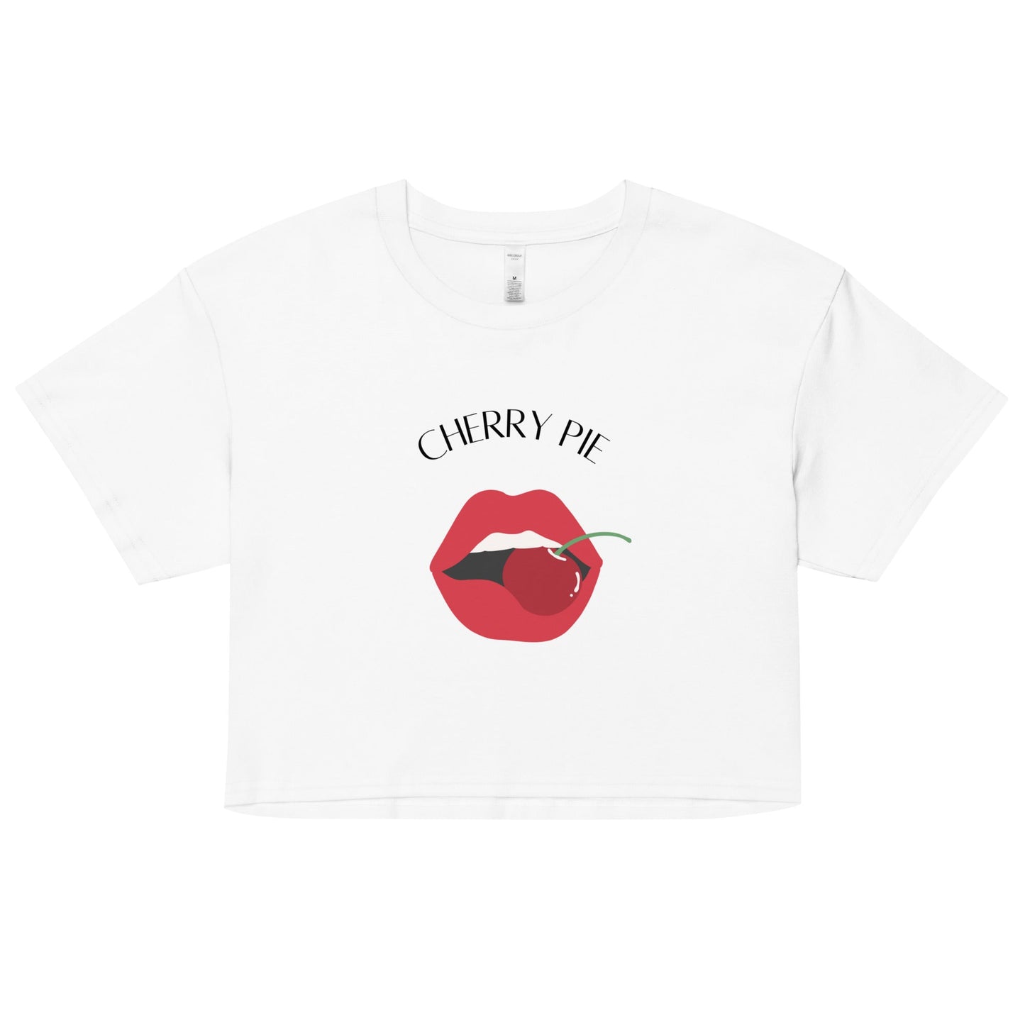 Cherry Pie Cropped T-Shirt – Bold Festival Fit UK/Ireland - FunPrint4You