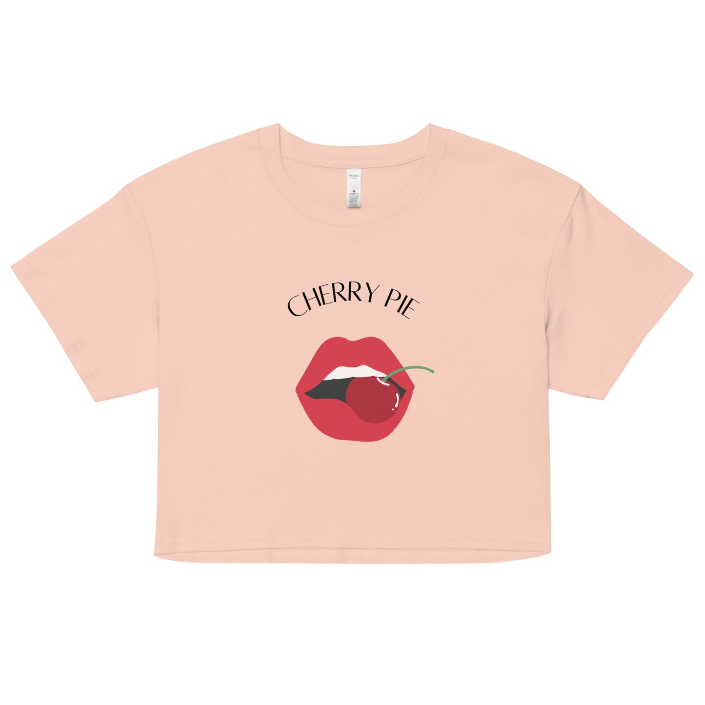 Cherry Pie Cropped T-Shirt – Bold Festival Fit UK/Ireland - FunPrint4You
