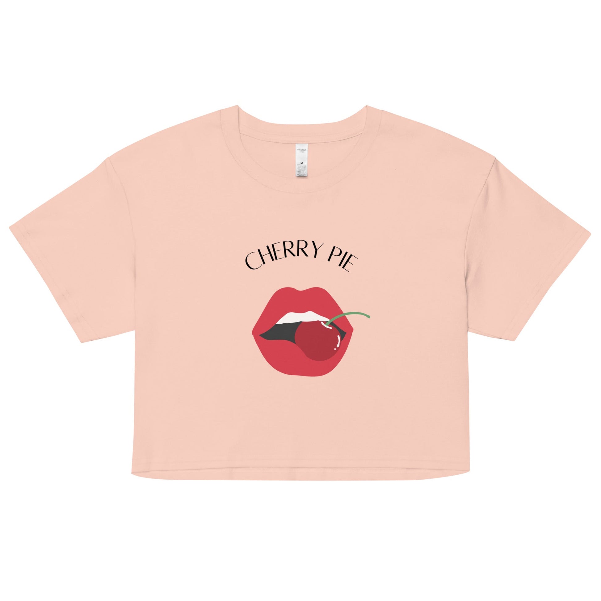 Cherry Pie Cropped T-Shirt – Bold Festival Fit UK/Ireland - FunPrint4You