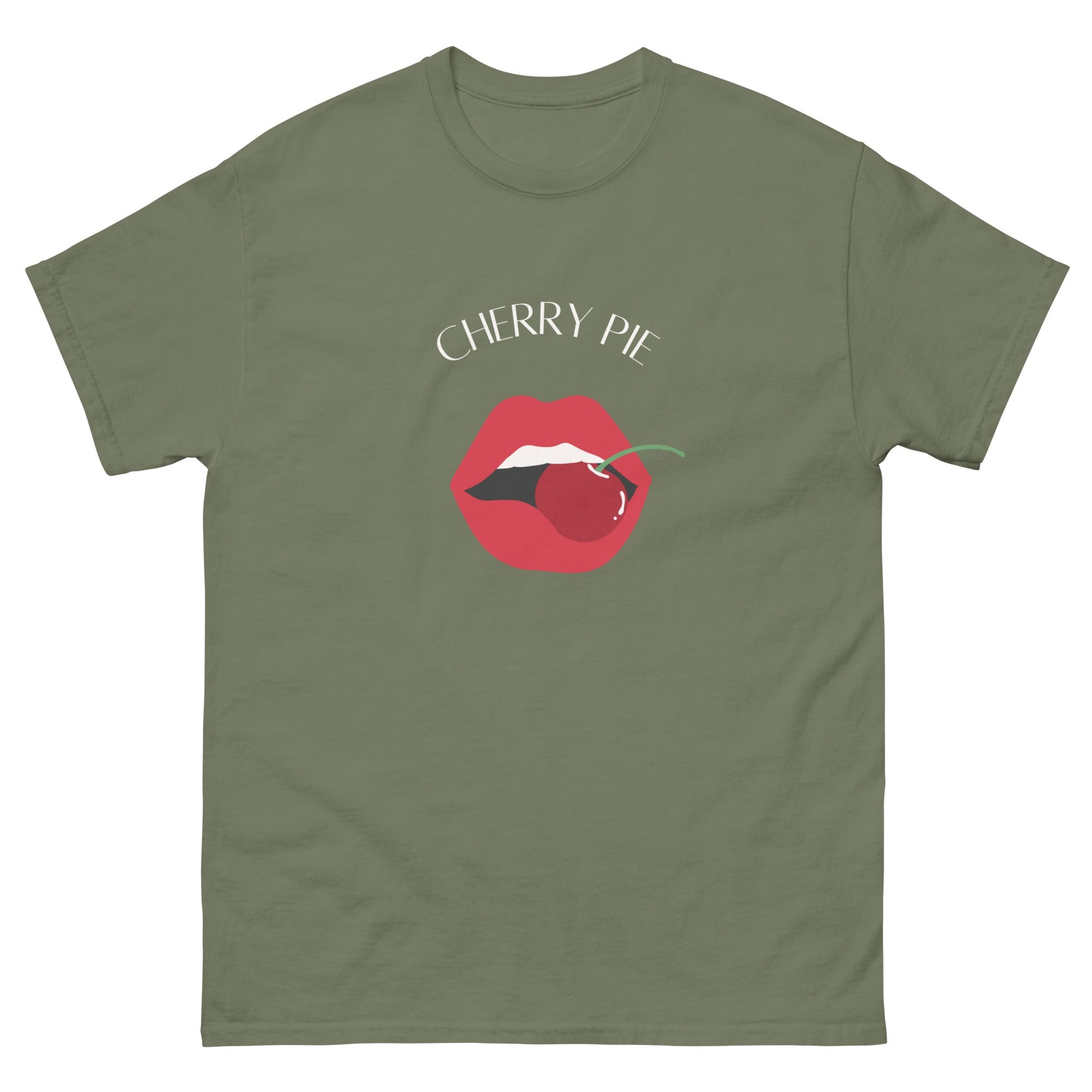 Cherry Pie Lips T-Shirt – Fun Festival Graphic Tee UK/Ireland - FunPrint4You