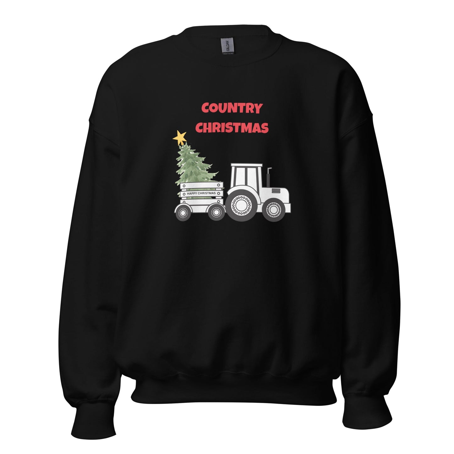 Country Christmas Tractor Jumper – Festive Farm Style - FunPrint4You