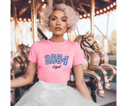 Custom 18th or 21st Birthday T‑Shirt – Personalised Milestone Gift Tee UK & Ireland - FunPrint4You