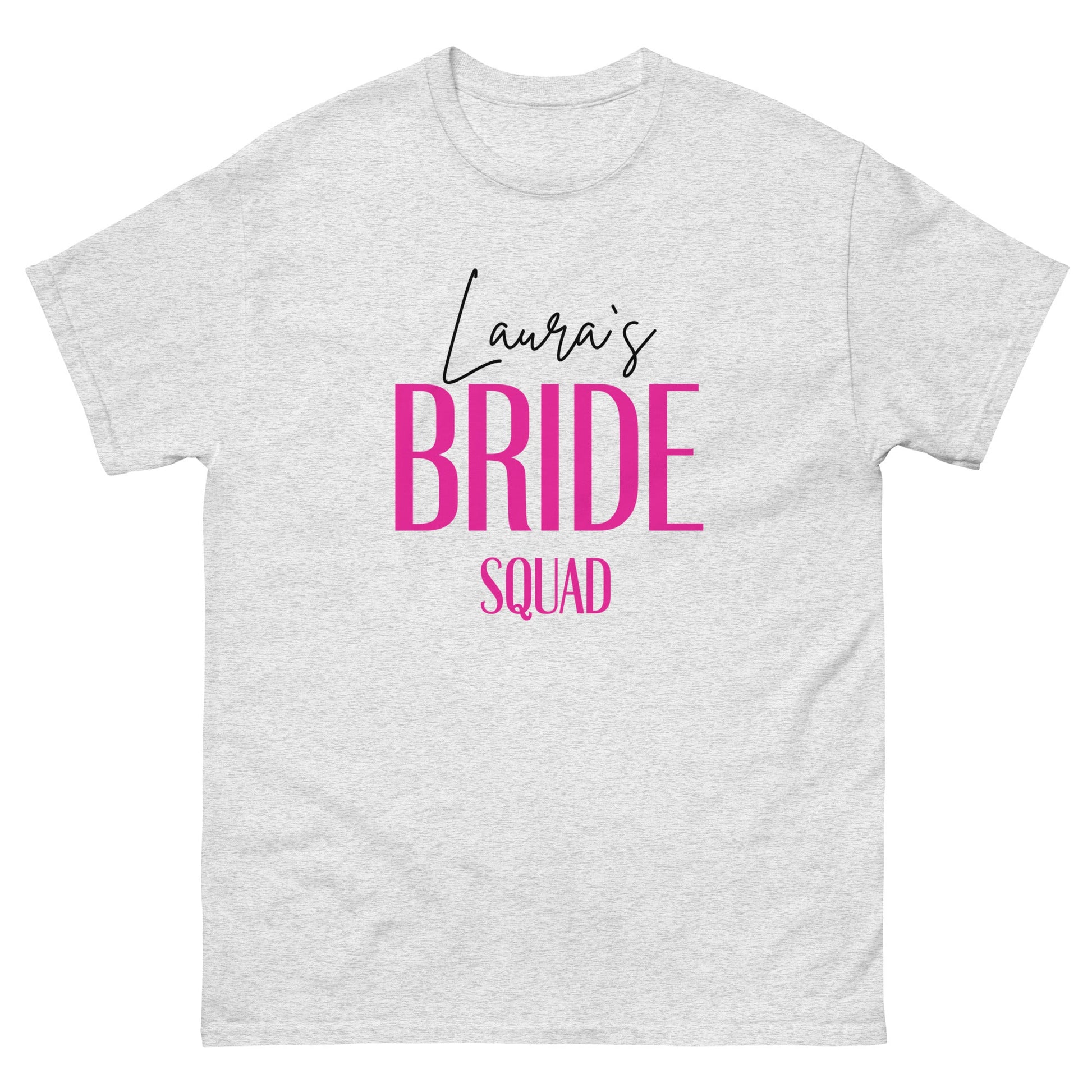 Custom Bride Squad T-Shirts – Personalised Hen Party Tees UK & Ireland - FunPrint4You